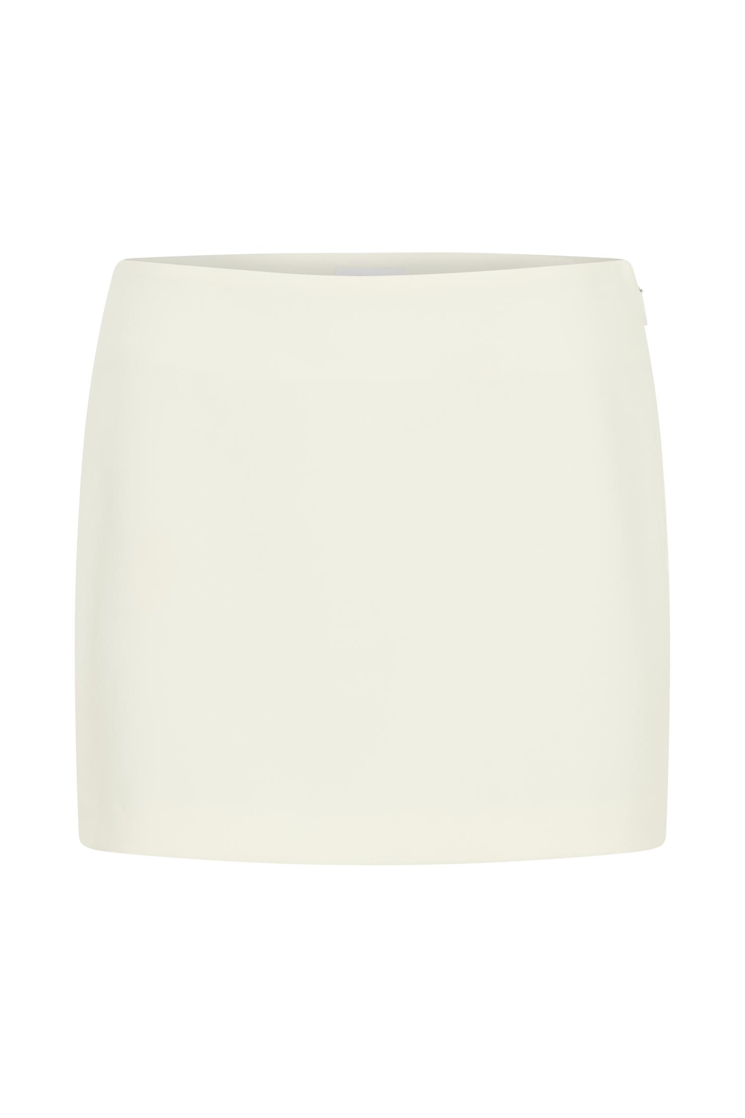 Aisha Suiting Mini Skirt - Ivory Product Image