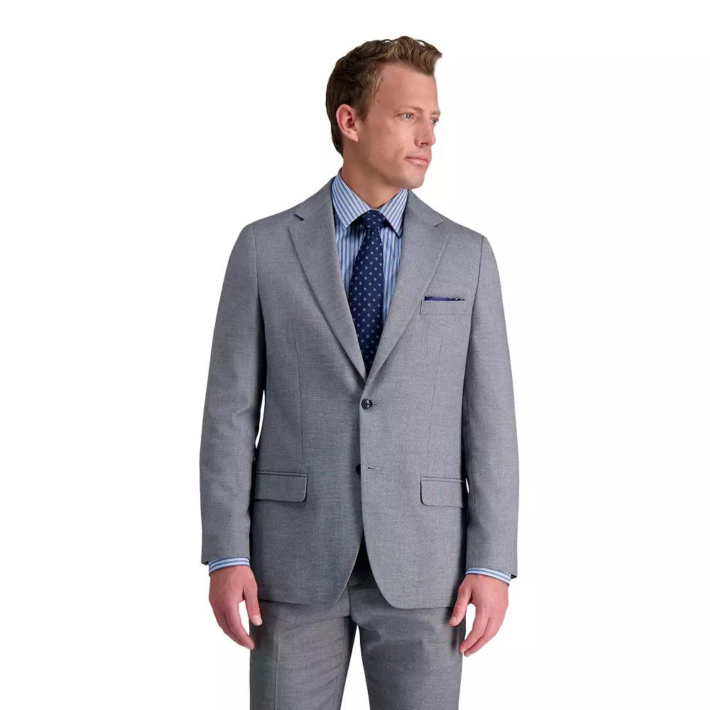 Men's J.M. Haggar™ Tailored Fit Micro Dobby Suit Separate Jacket,  Product Image