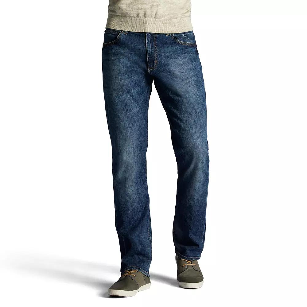 Men's Lee® Extreme Motion Straight-Leg Jeans,  Product Image