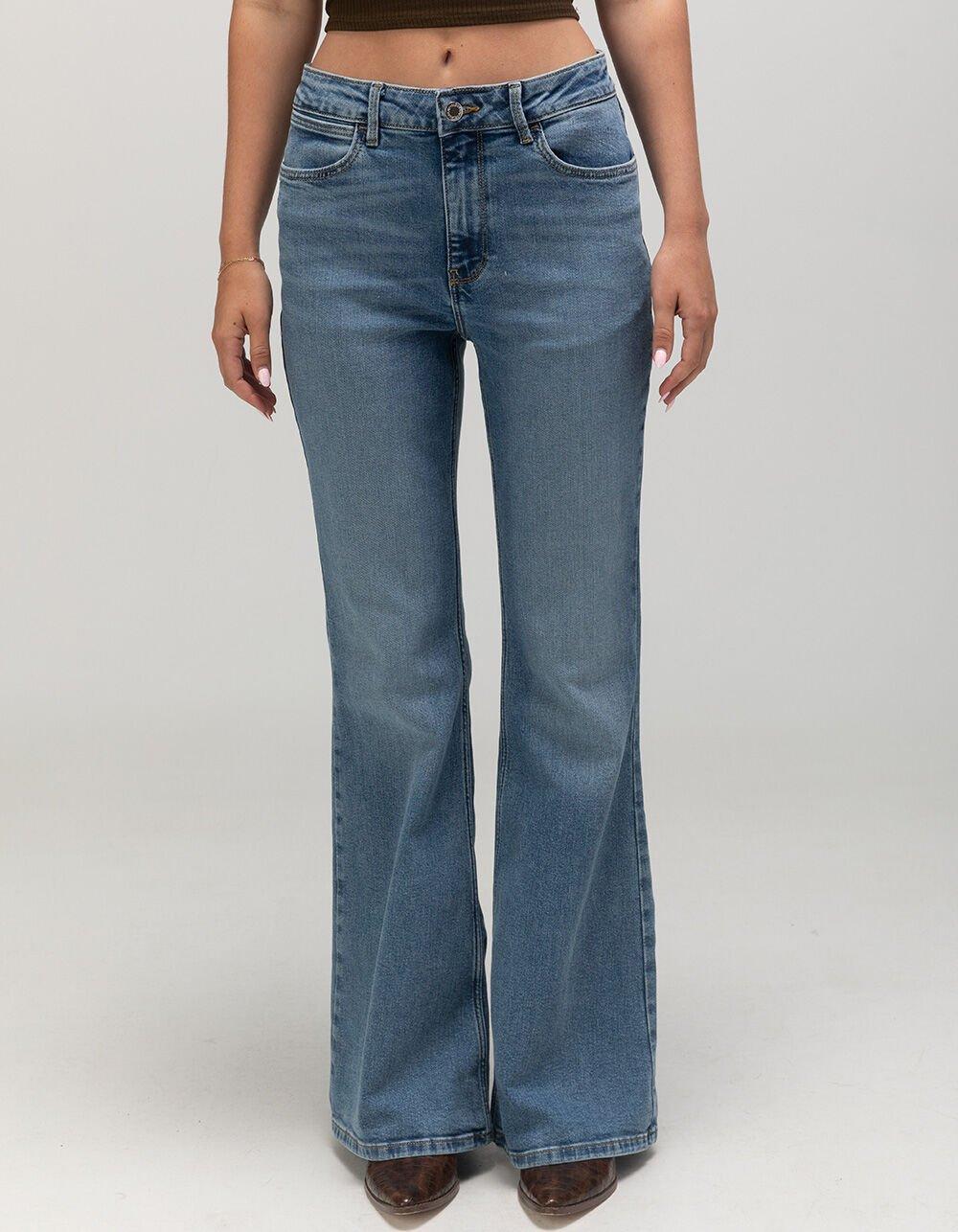 WRANGLER In Trance High Rise Womens Flare Jeans - VINTAGE MED Product Image