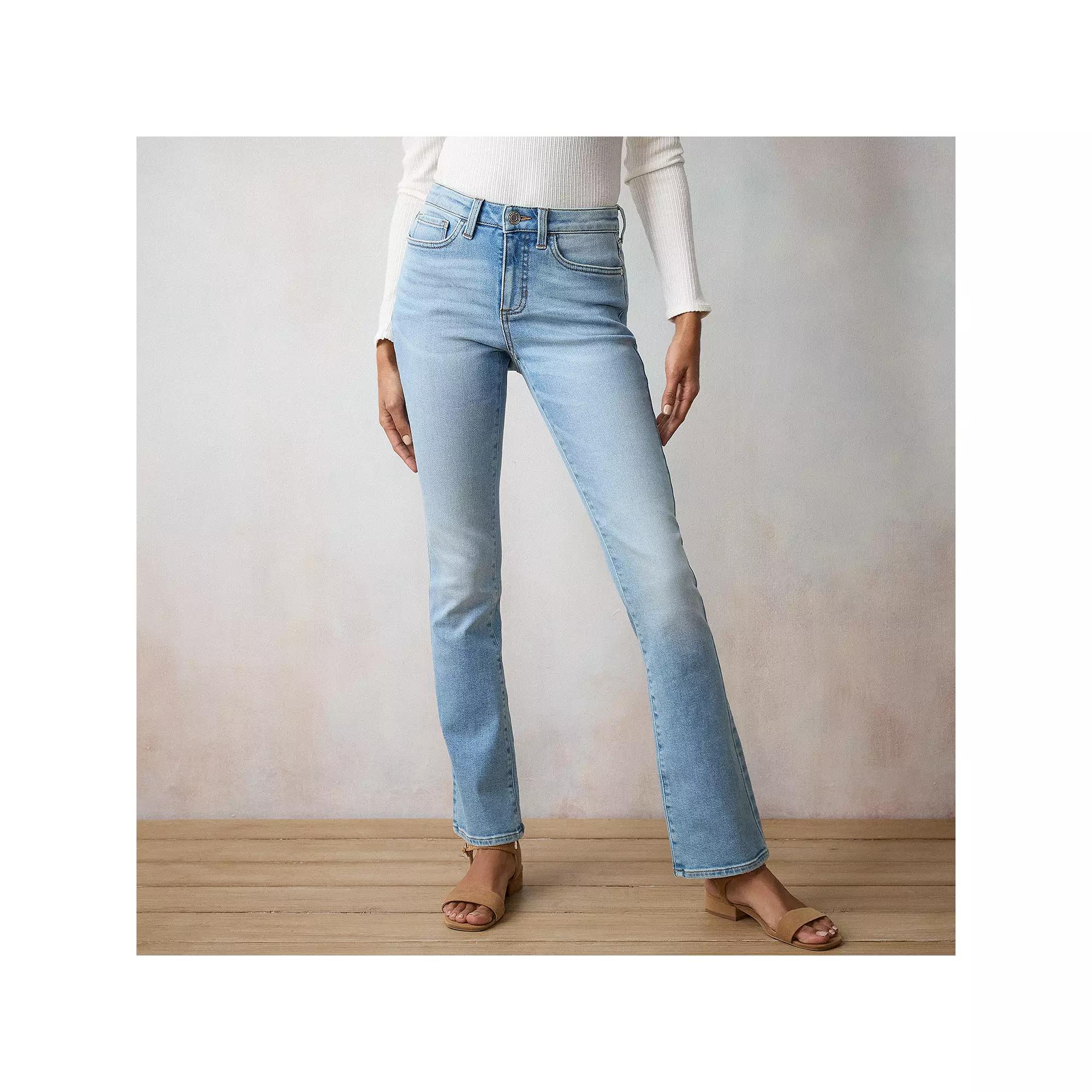 Women's LC Lauren Conrad High-Waist Bootcut Jeans,  Product Image