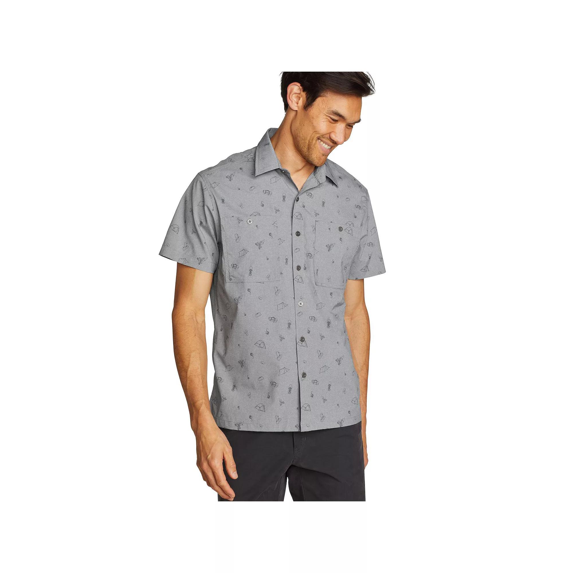 Men's Eddie Bauer Short Sleeve Rainier 3.0 Print Shirt,  Product Image