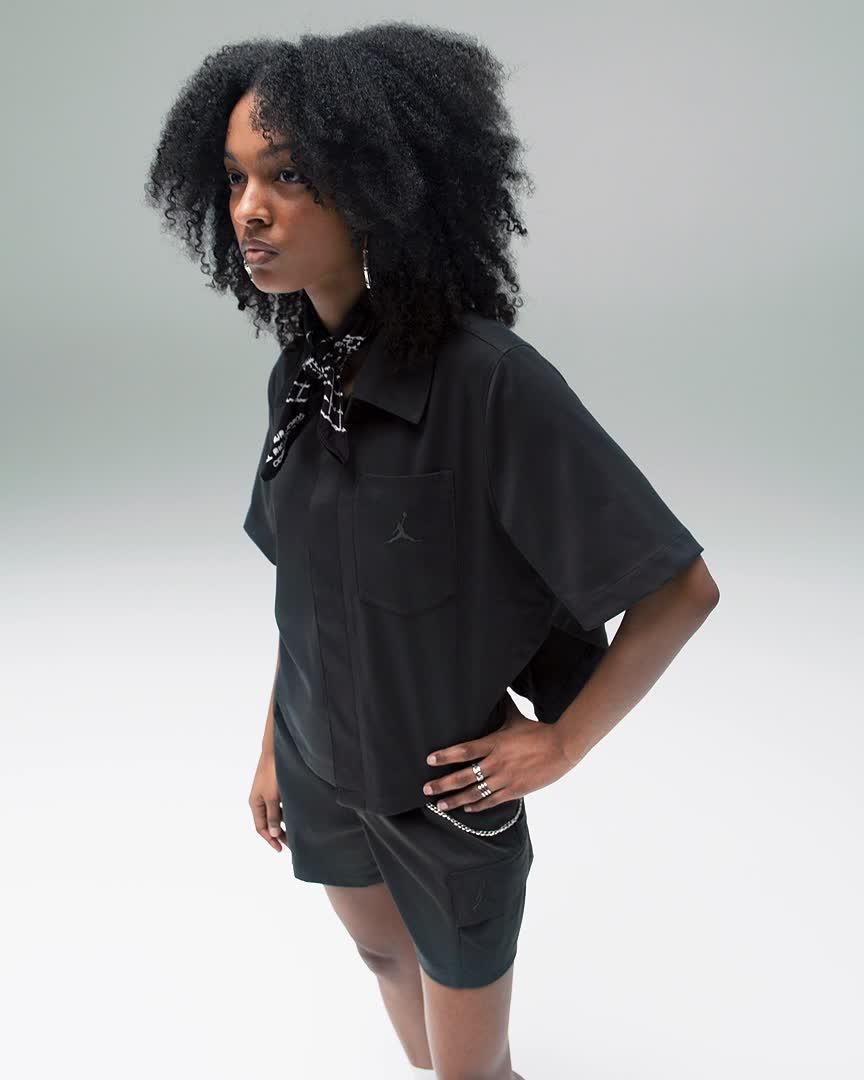 Jordan Women's Woven Crop Top Product Image