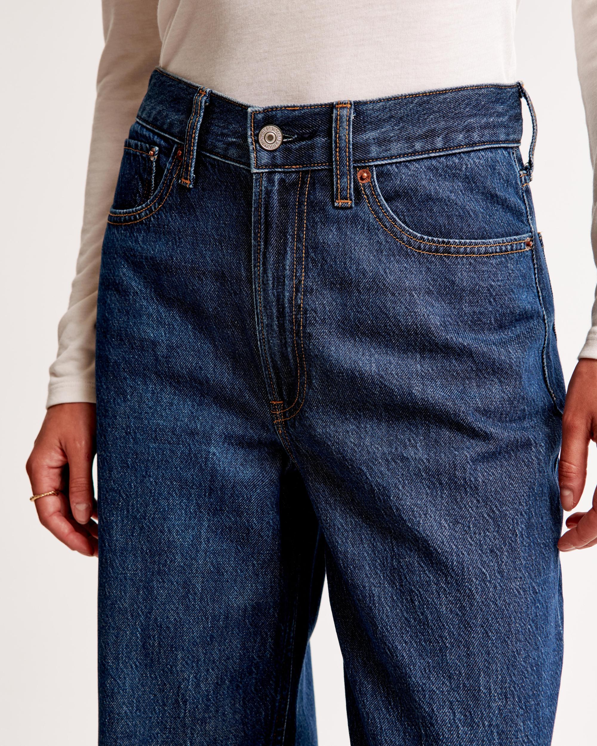 High Rise Cropped Wide Leg Jean Product Image