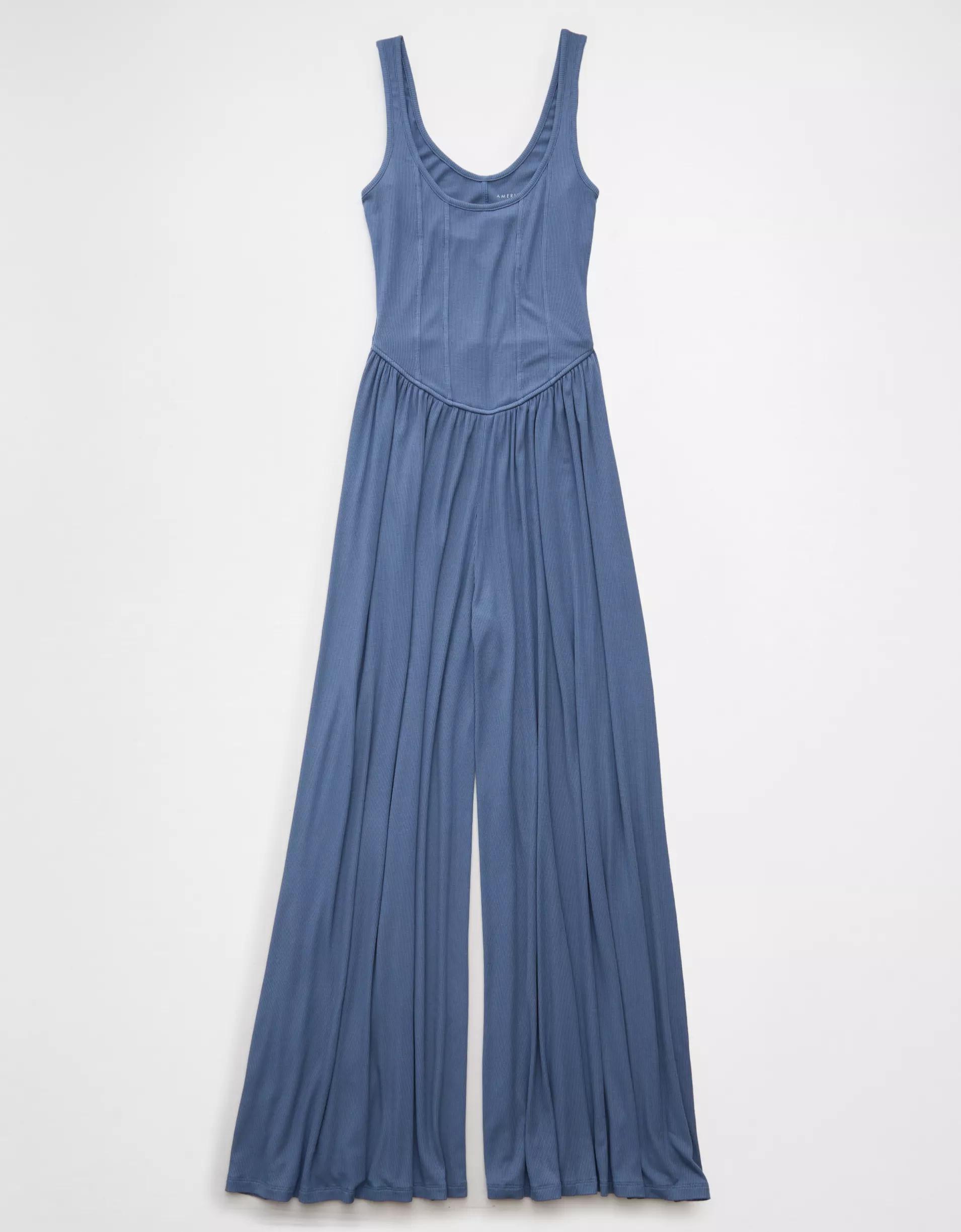 AE Soft & Sexy Seamed Corset Jumpsuit Product Image