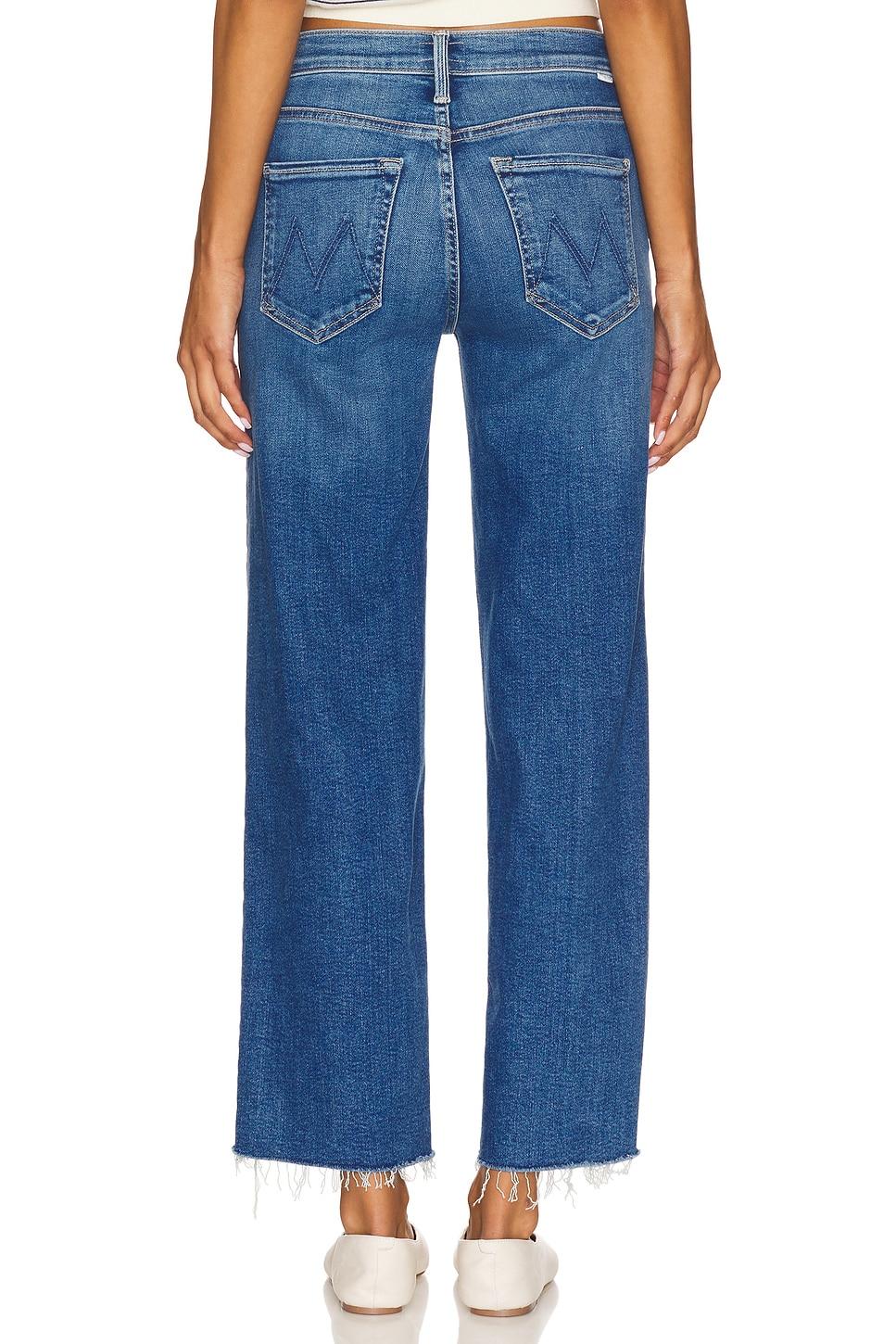 The Rambler Zip Ankle Fray Jeans MOTHER Product Image
