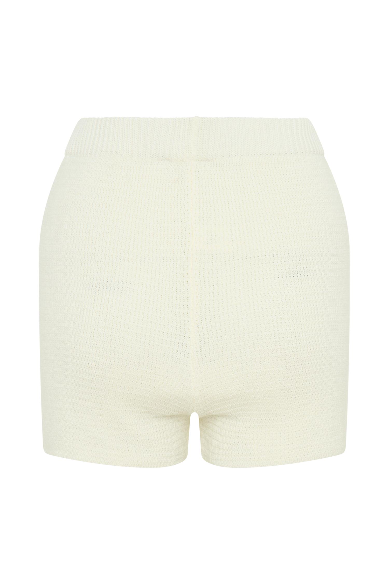 Noah Knit Shorts - Ivory Product Image