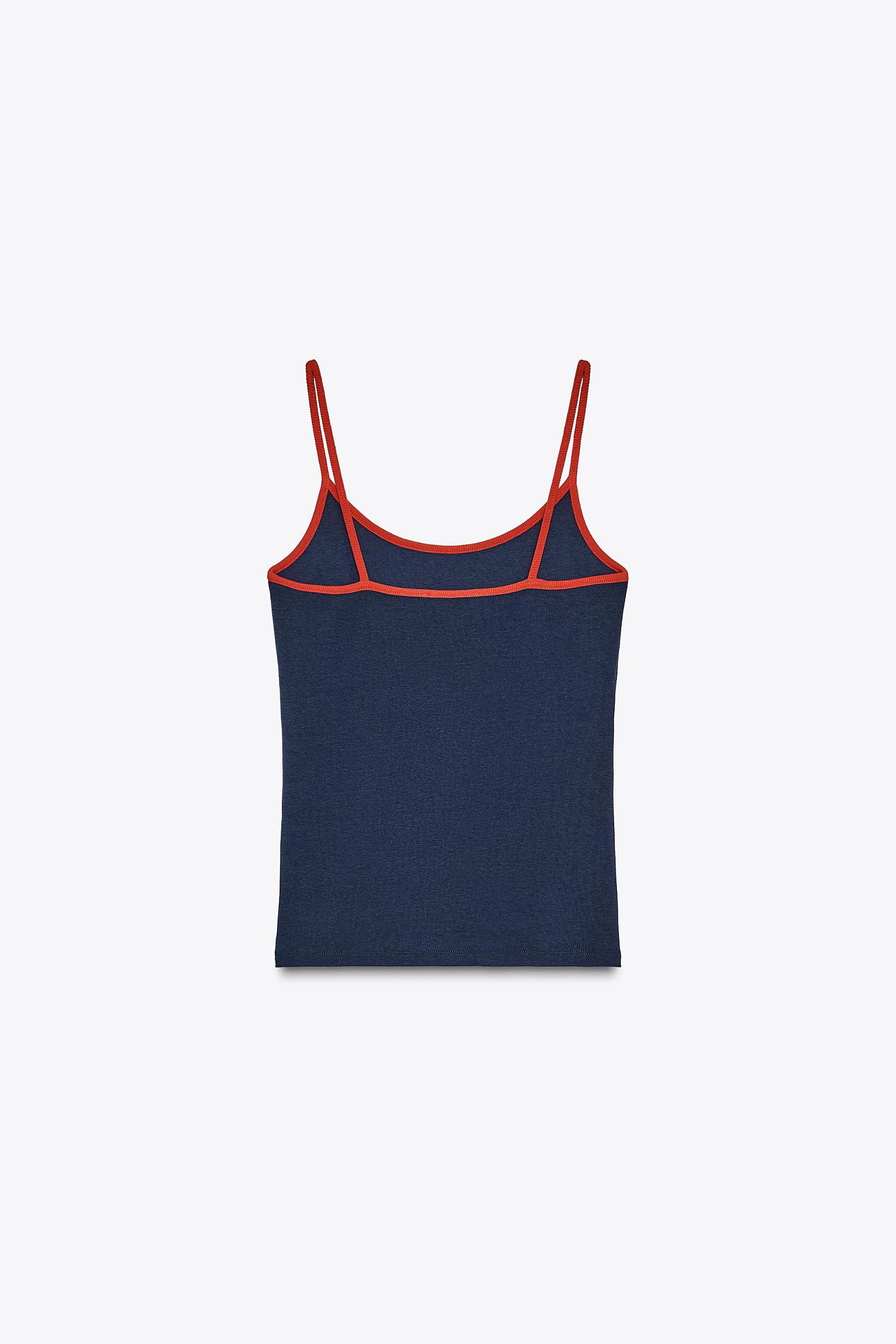 CONTRAST TANK TOP Product Image