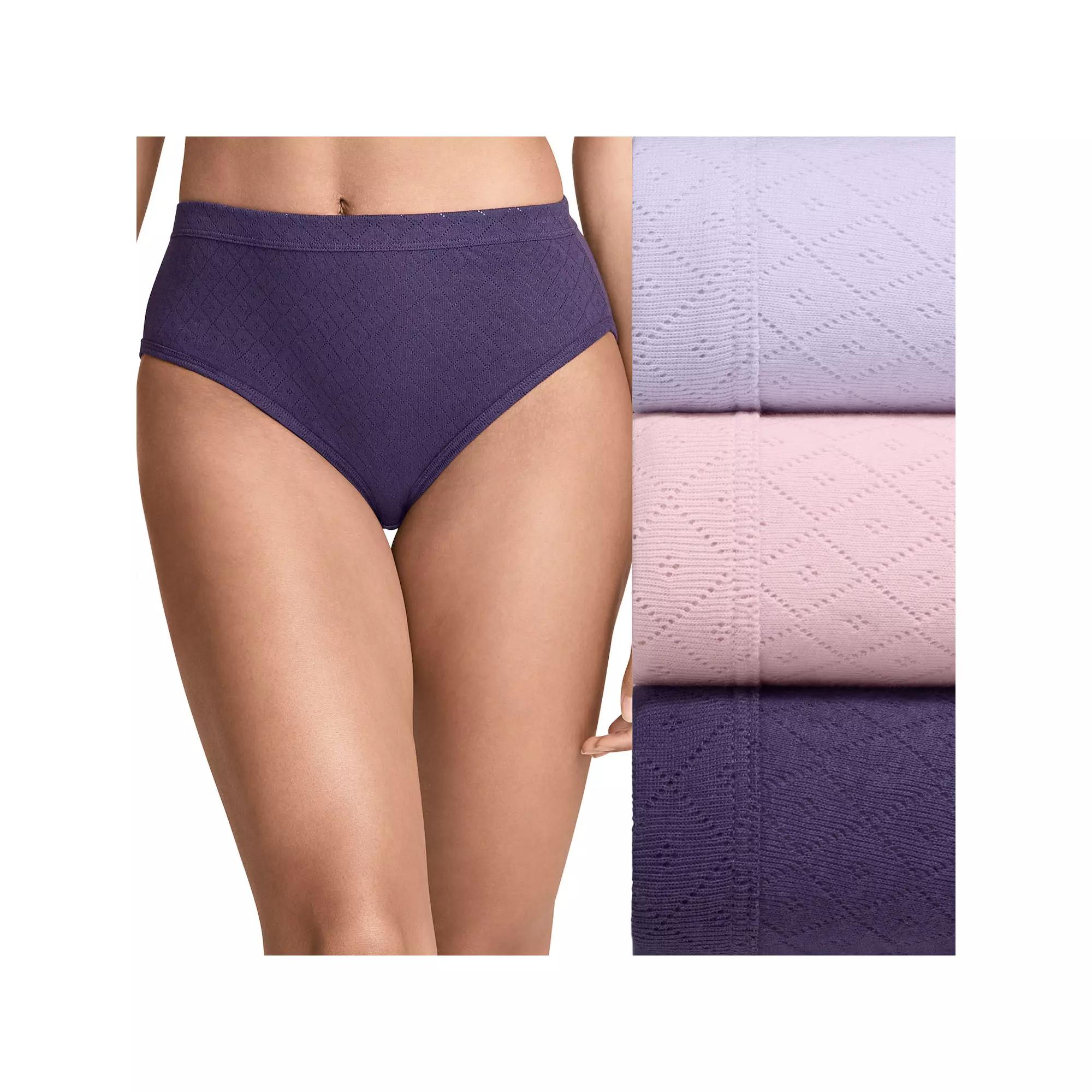 Women's Jockey® Elance Breathe 3-pack French Cut Panty Set 1541,  Product Image
