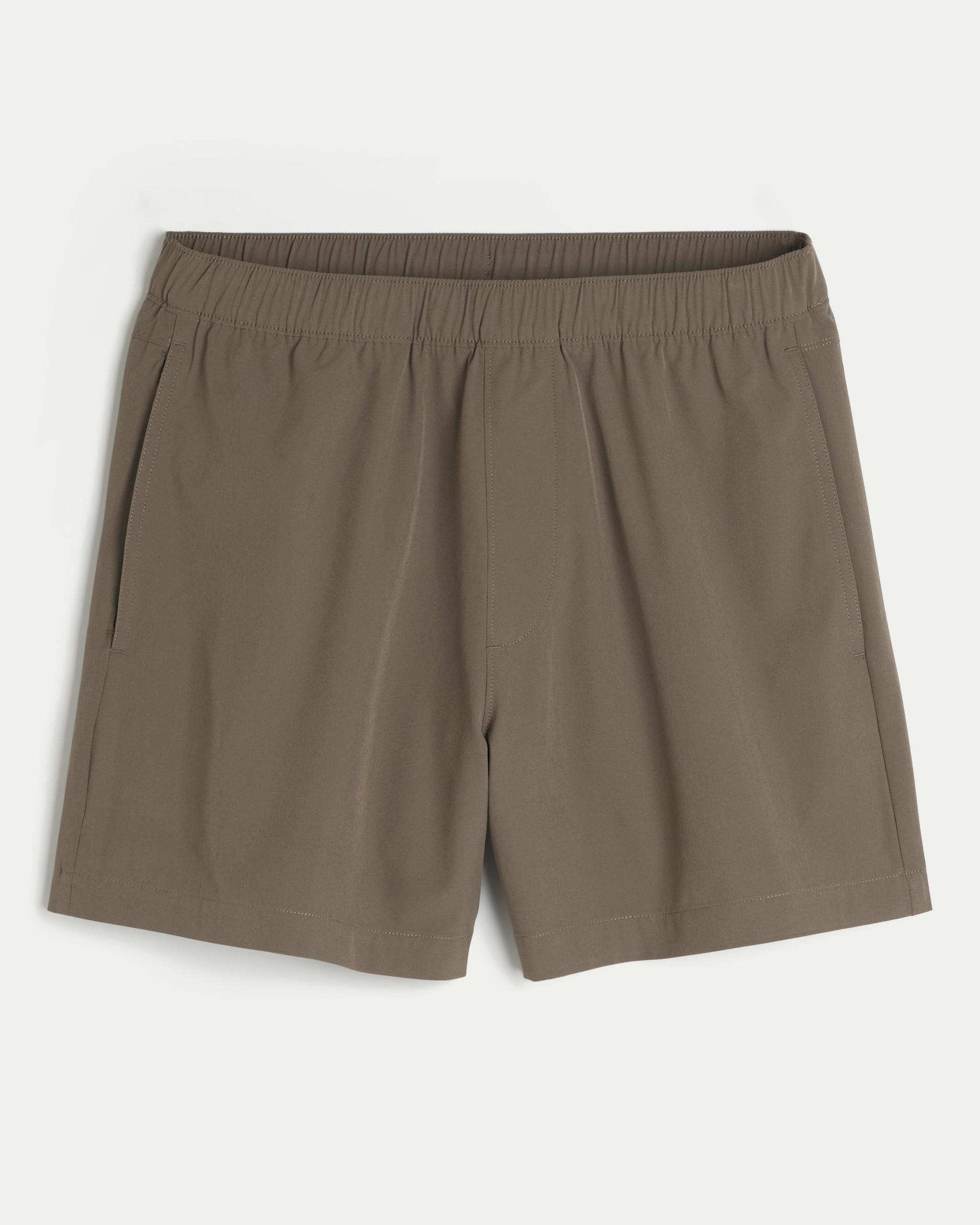 Mid-Thigh Hybrid Active Shorts Product Image
