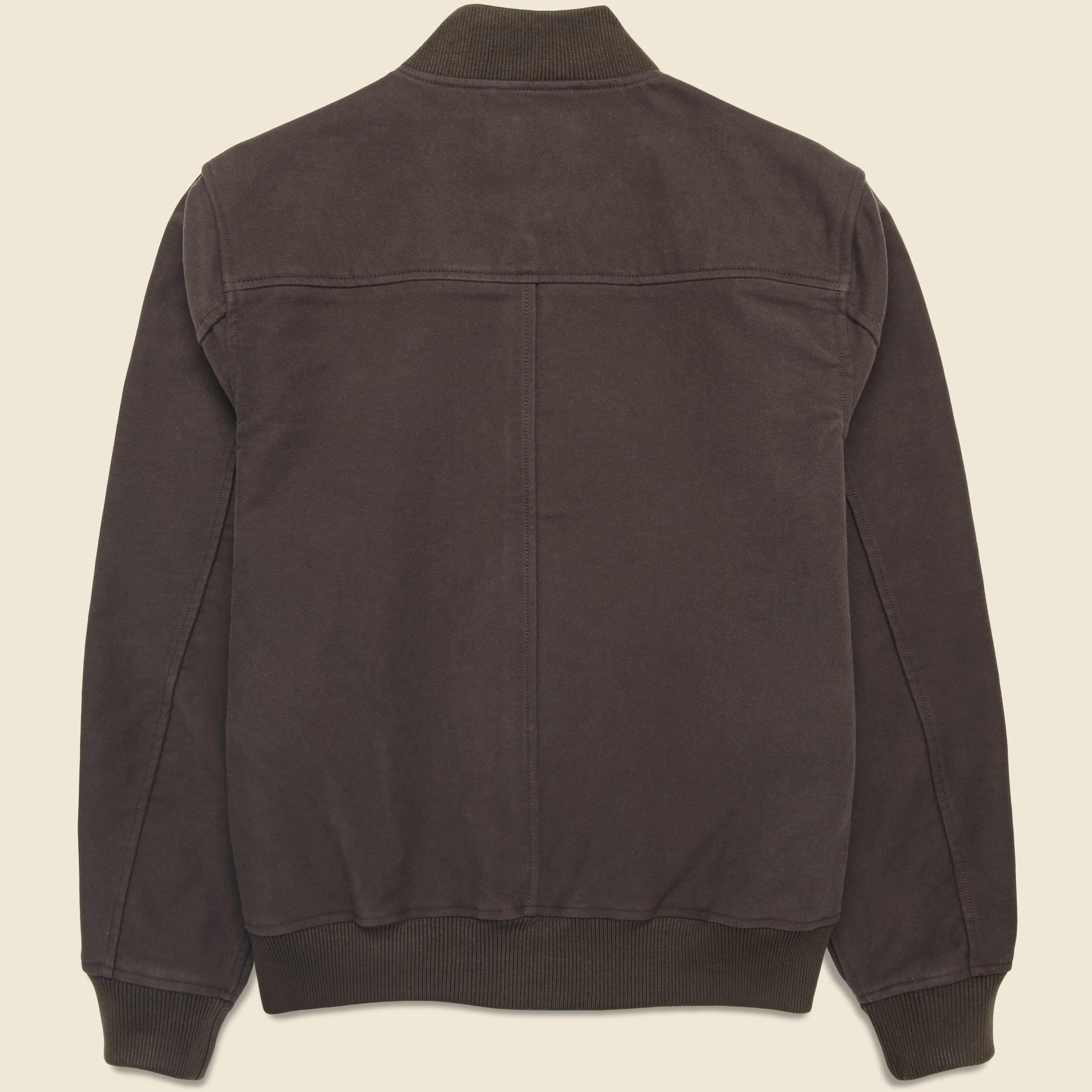 Cockpit Bomber Jacket - Soil Moleskin Product Image