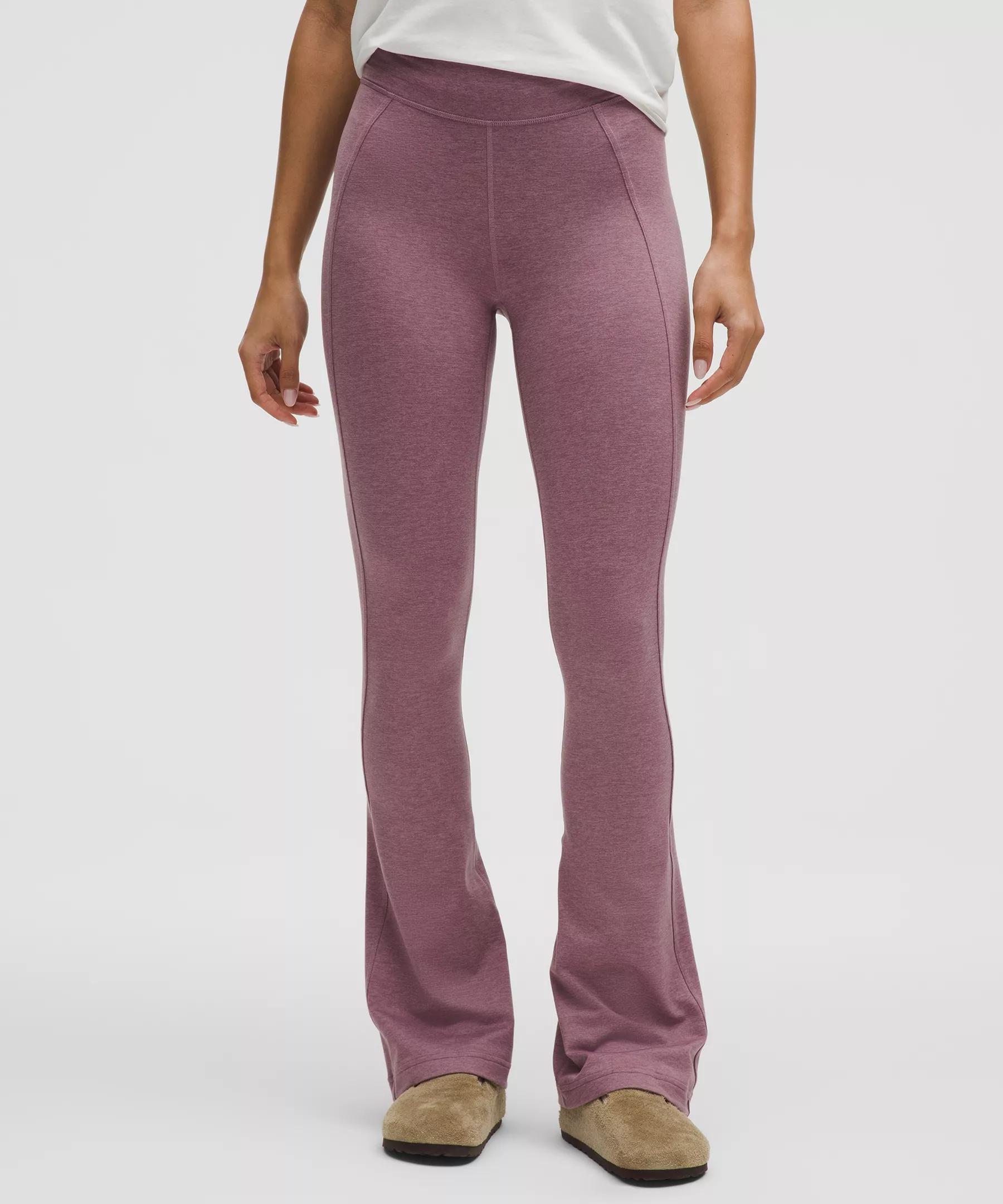 Softy Suedey Split-Hem High-Rise Mini-Flare Pant *Regular Product Image