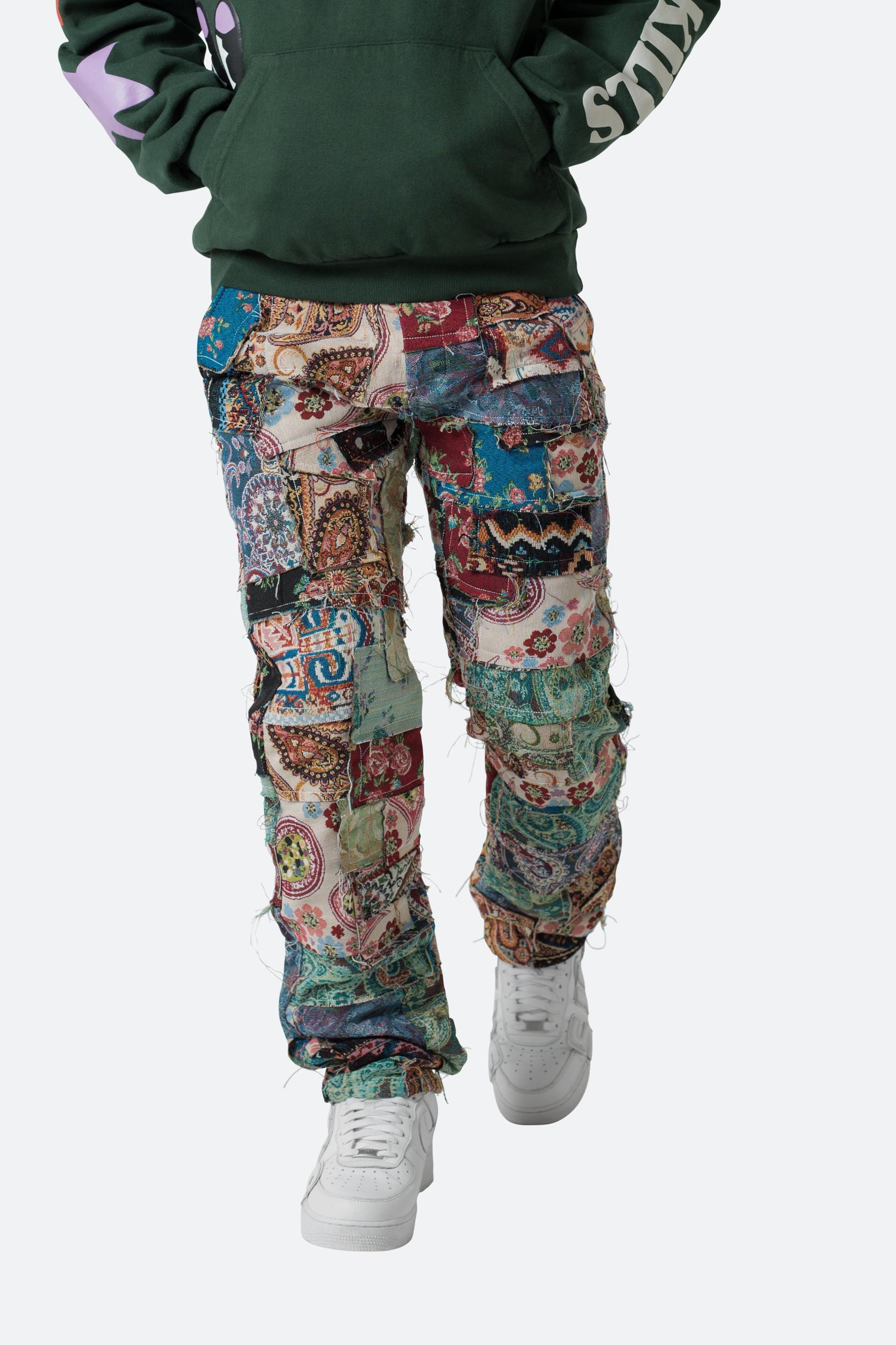 Paneled Blanket Pants - Multi Male Product Image