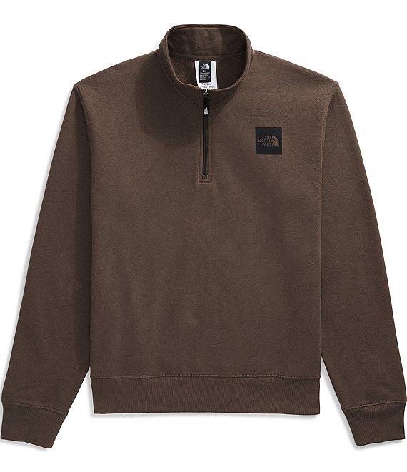 The North Face Box Half Dome Long Sleeve Quarter Zip Pullover Product Image