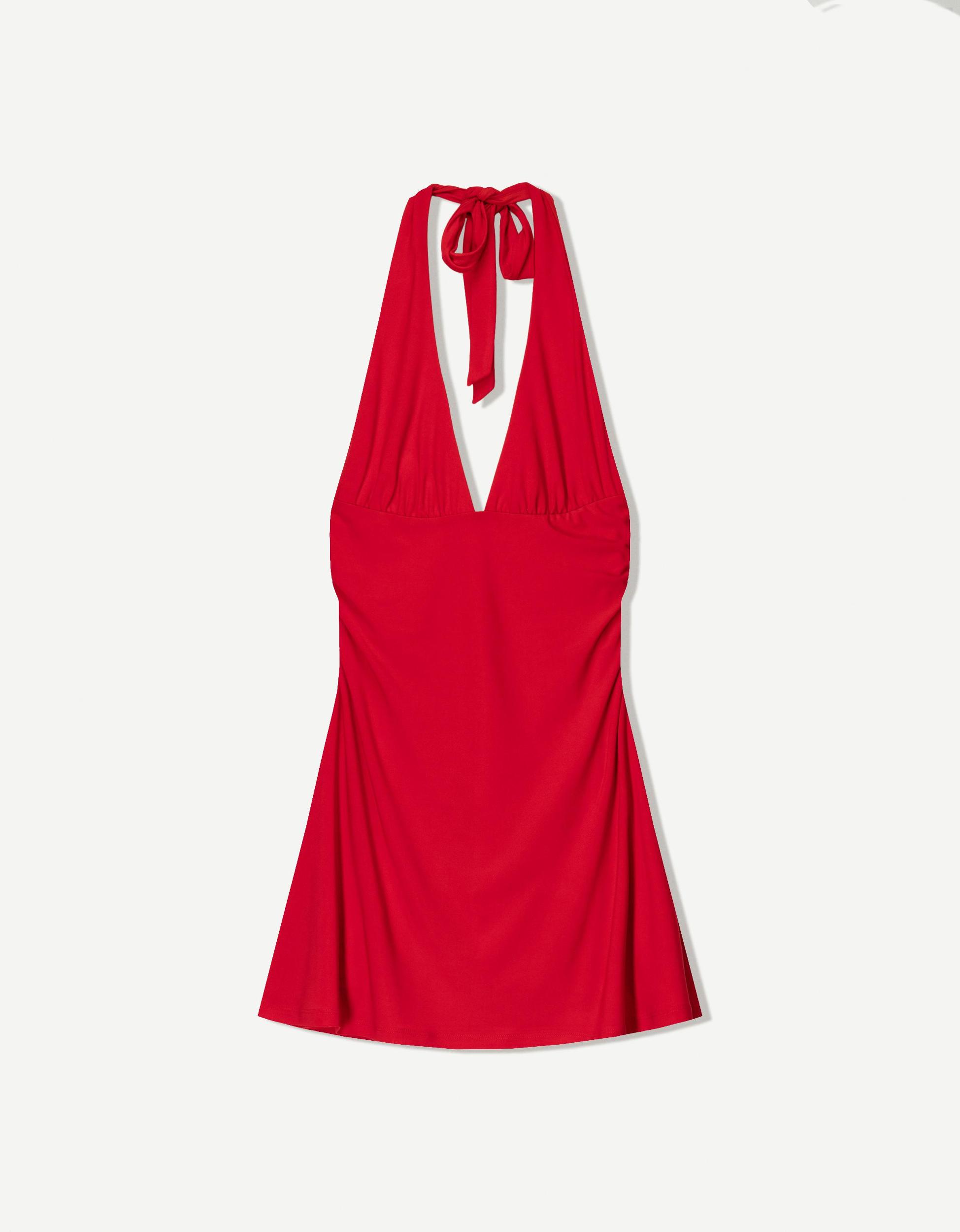 Halter mini dress Product Image