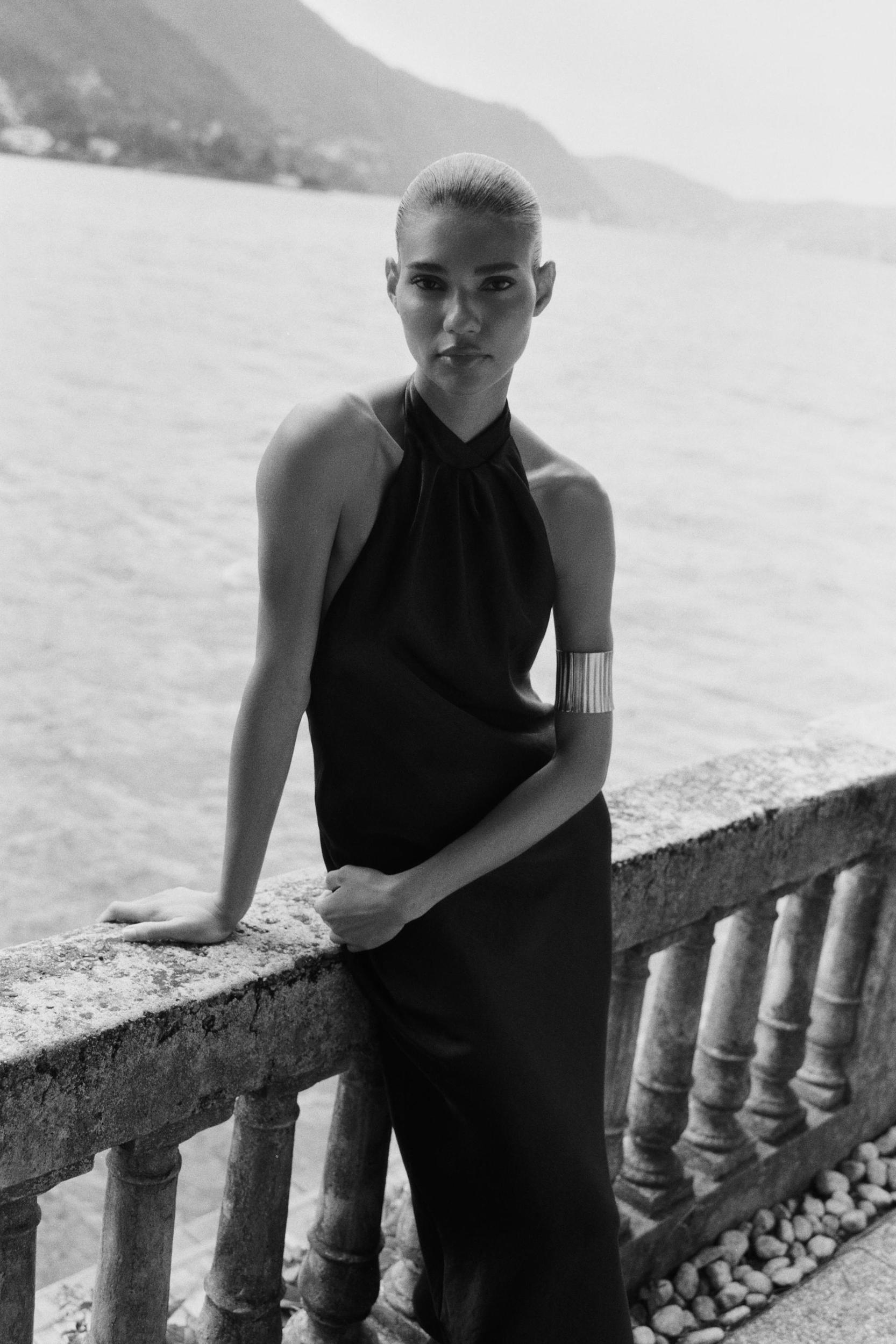 HALTER MIDI DRESS Product Image