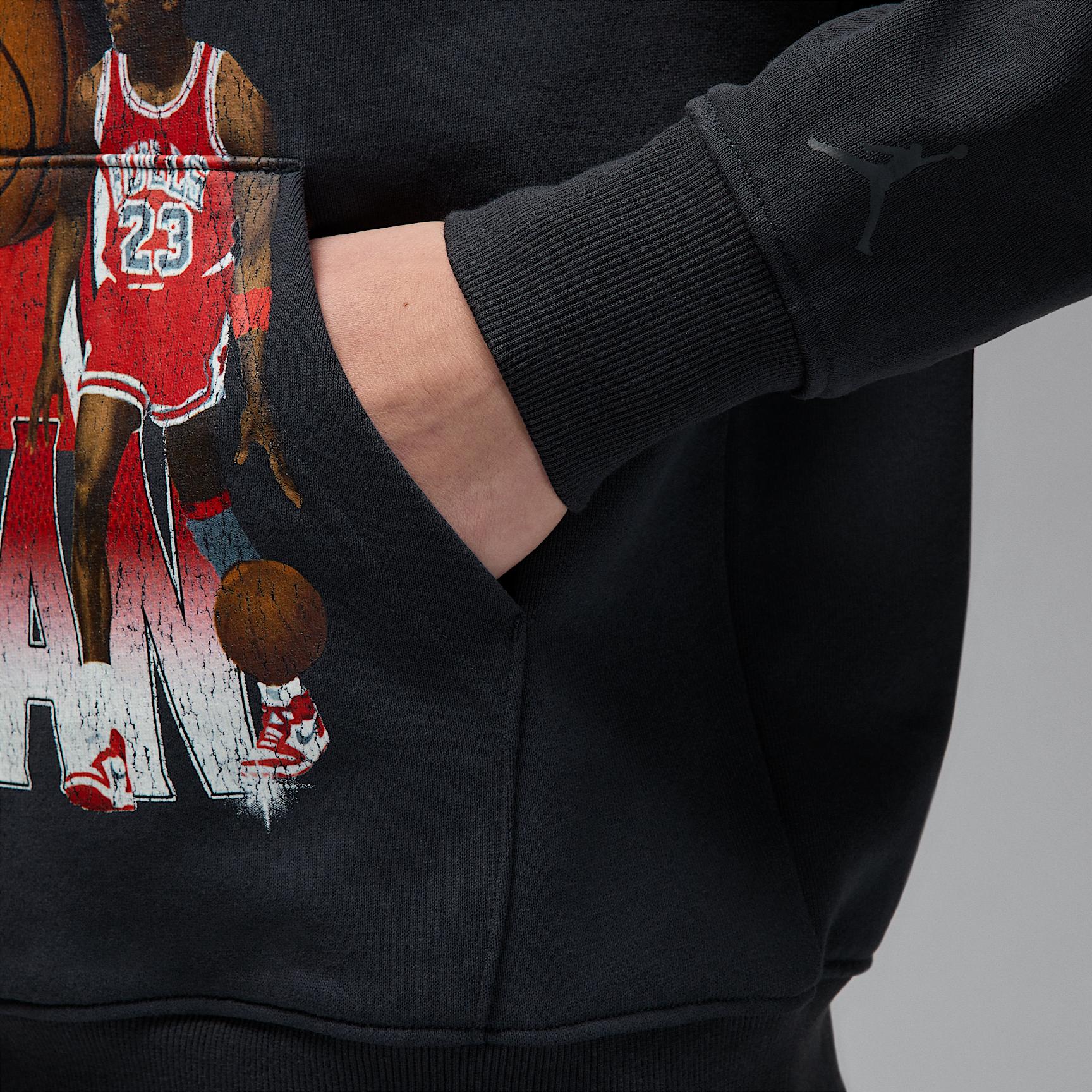 Jordan Flight Fleece Men's Graphic Pullover Hoodie Product Image