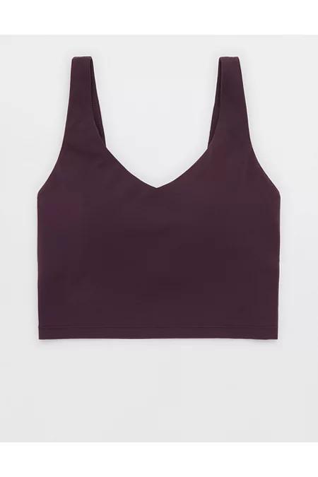 OFFLINE By Aerie Real Me Low Key Longline Sports Bra Women's Product Image
