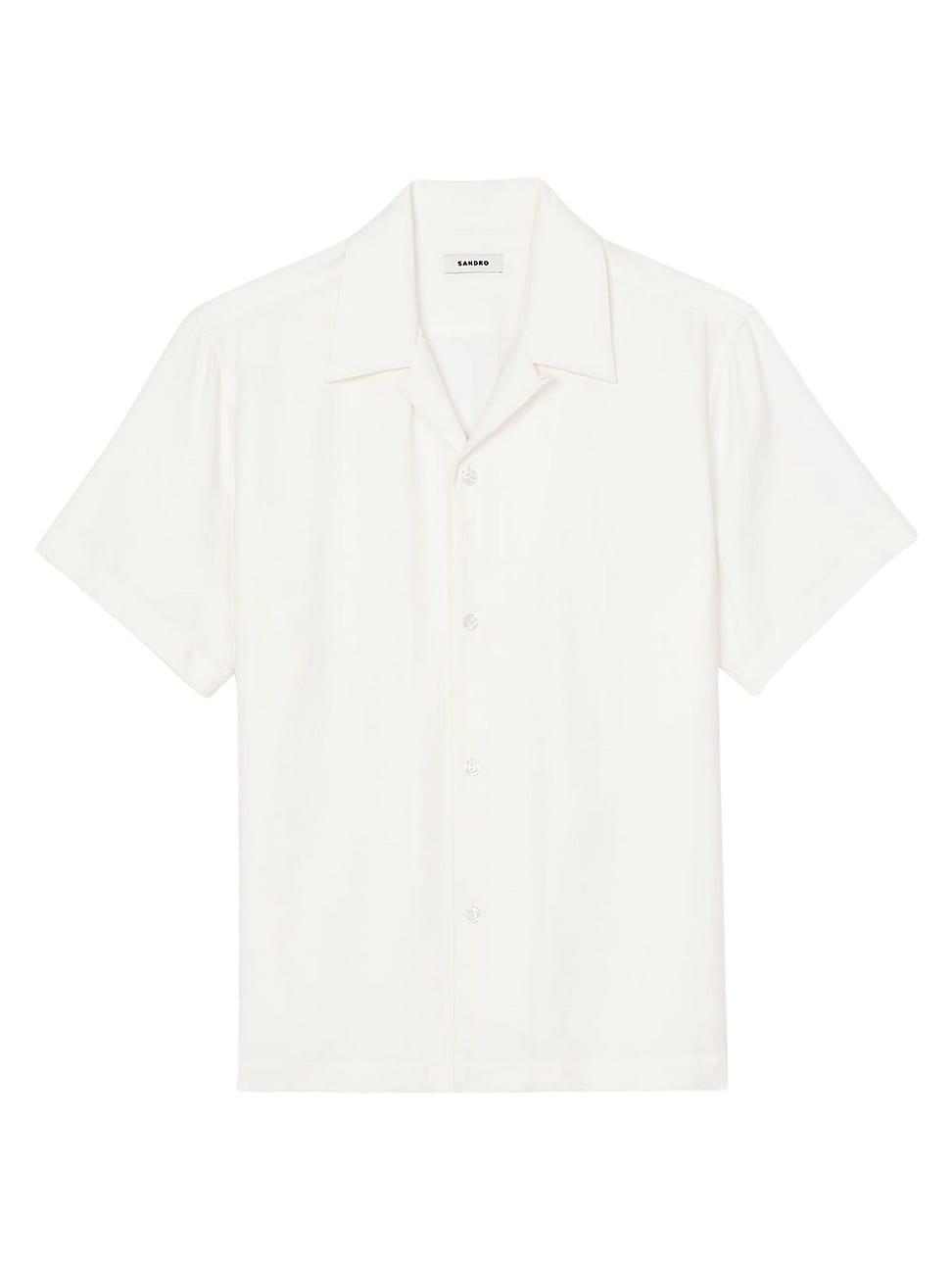 Mens Shark Collar Shirt Product Image