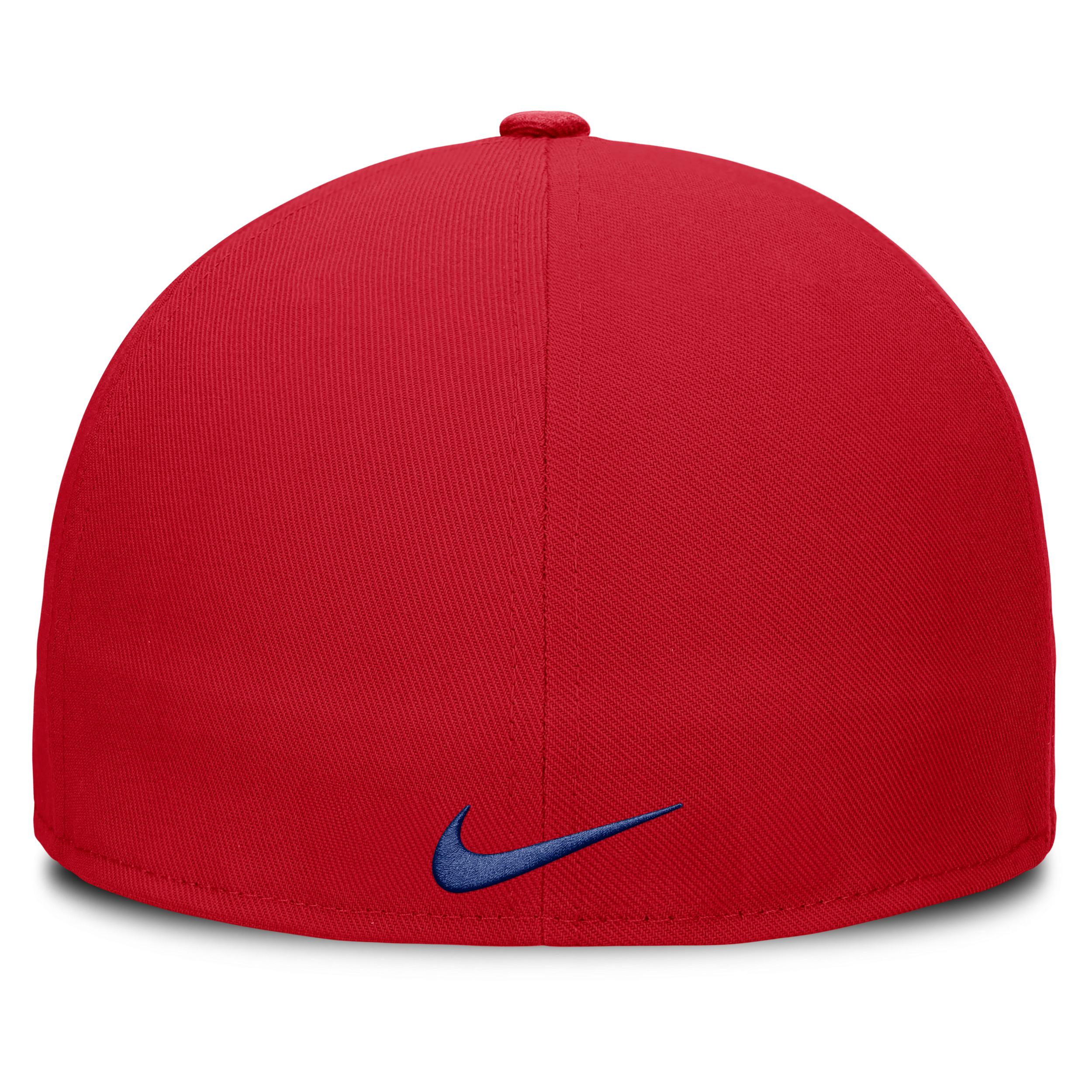 Men's Nike Red Philadelphia Phillies True Performance Fitted Hat,  Product Image