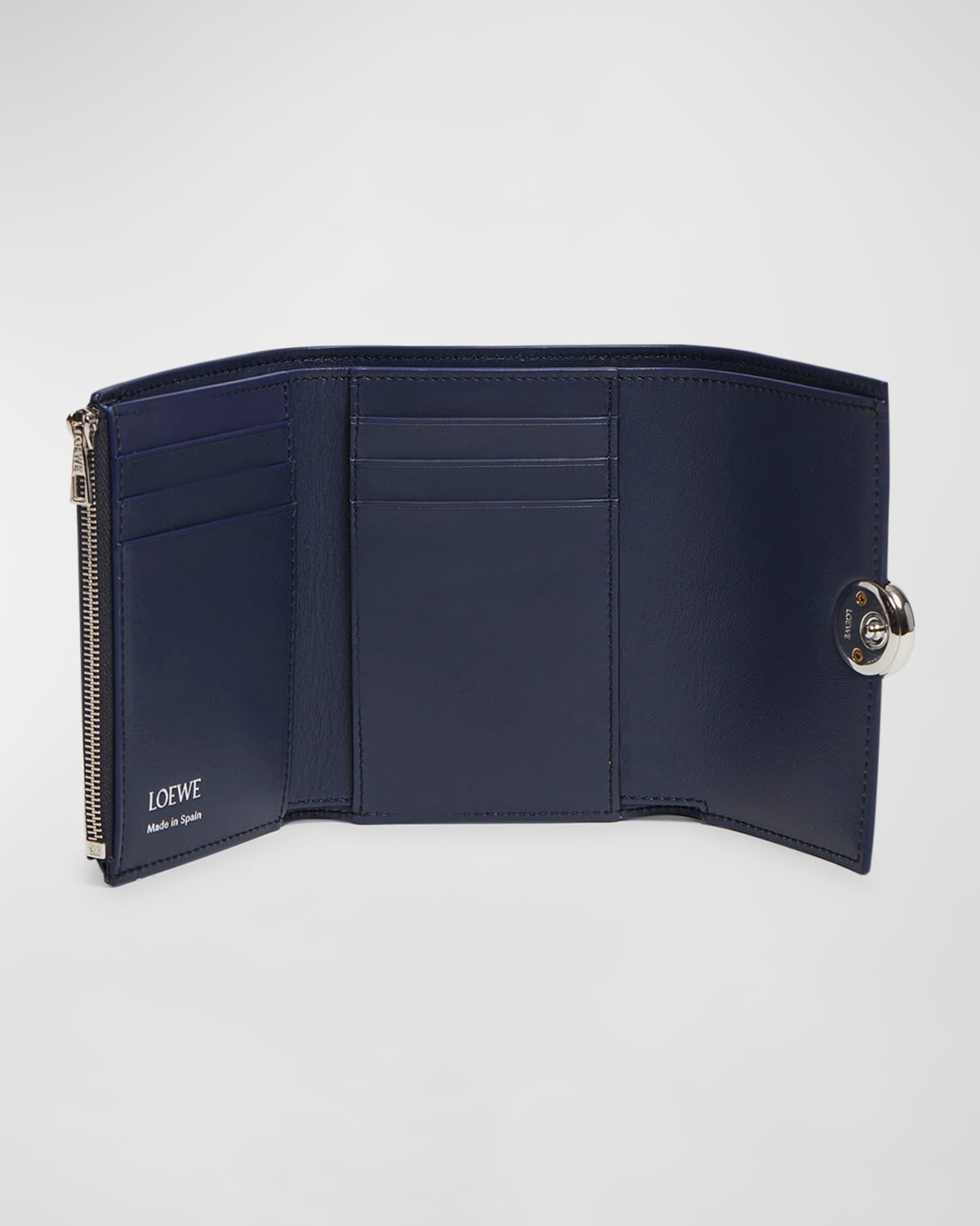 Small Pebble Leather Trifold Wallet Product Image
