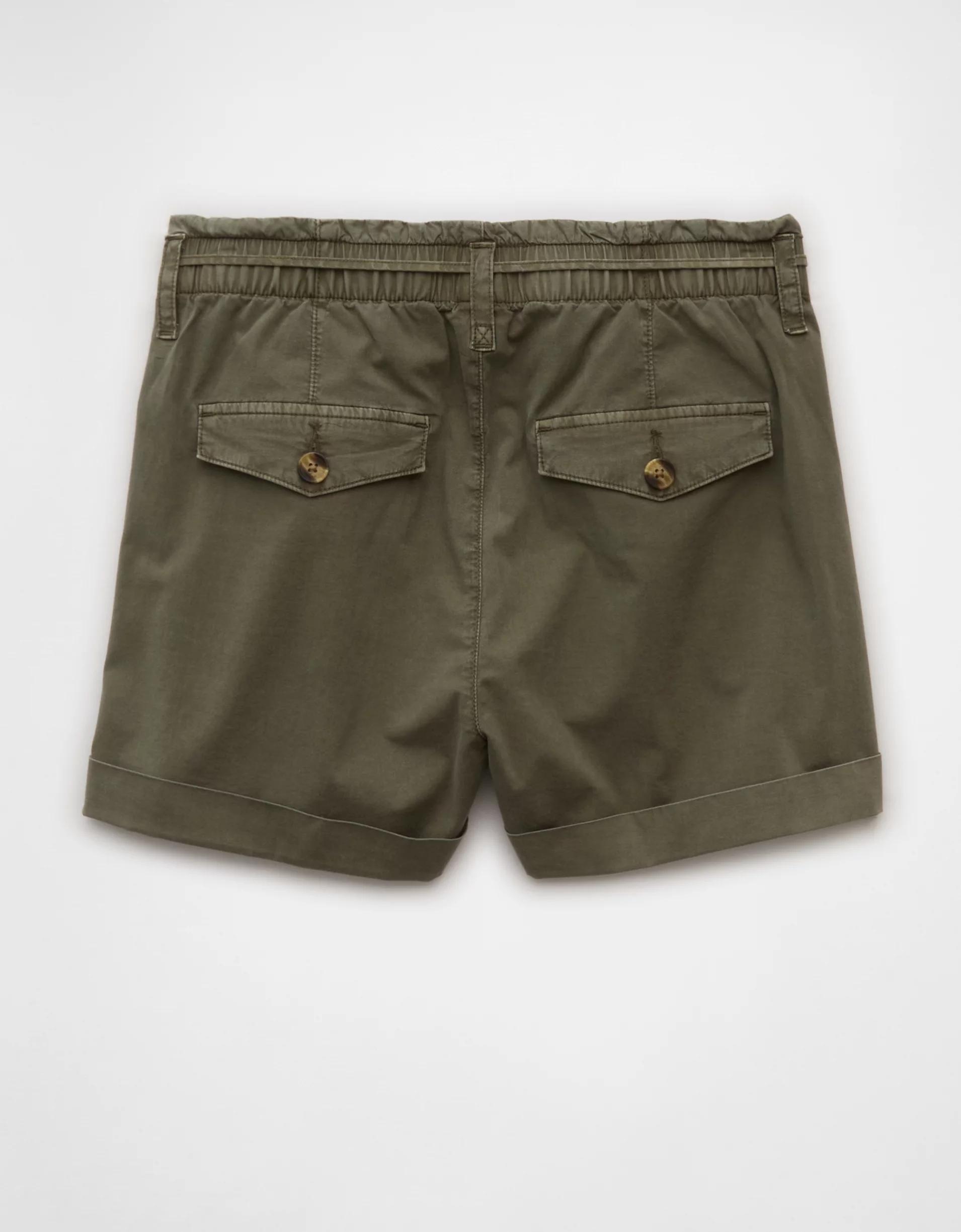 AE Stretch High-Waisted Lightweight Trouser Short Product Image