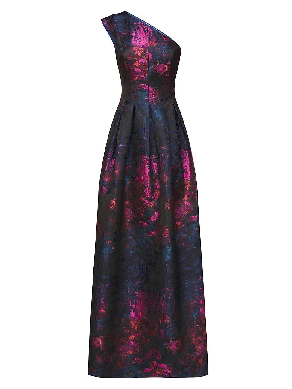 Womens Cara One-Shoulder Gown Product Image