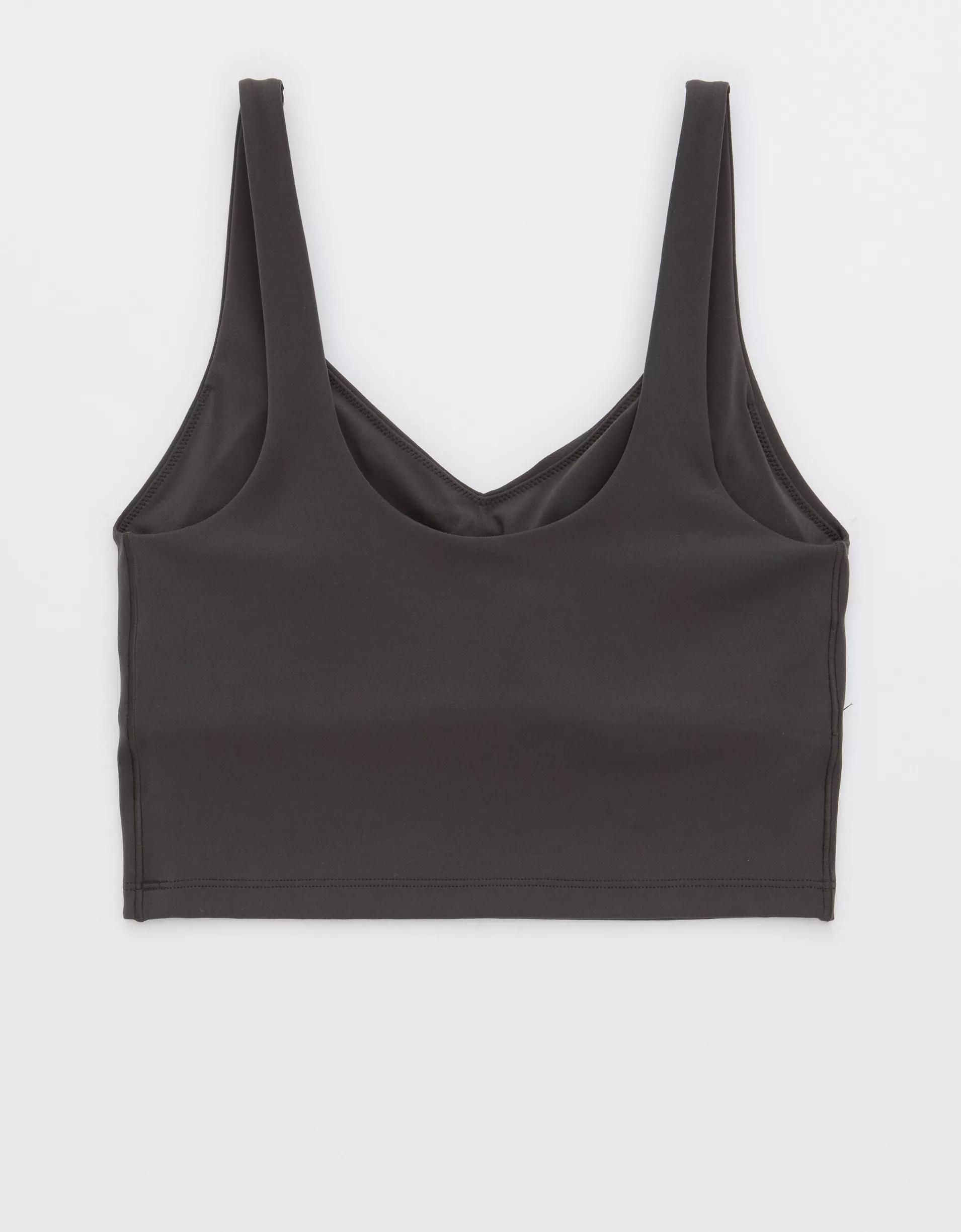 OFFLINE By Aerie Real Me Low Key Longline Sports Bra Product Image