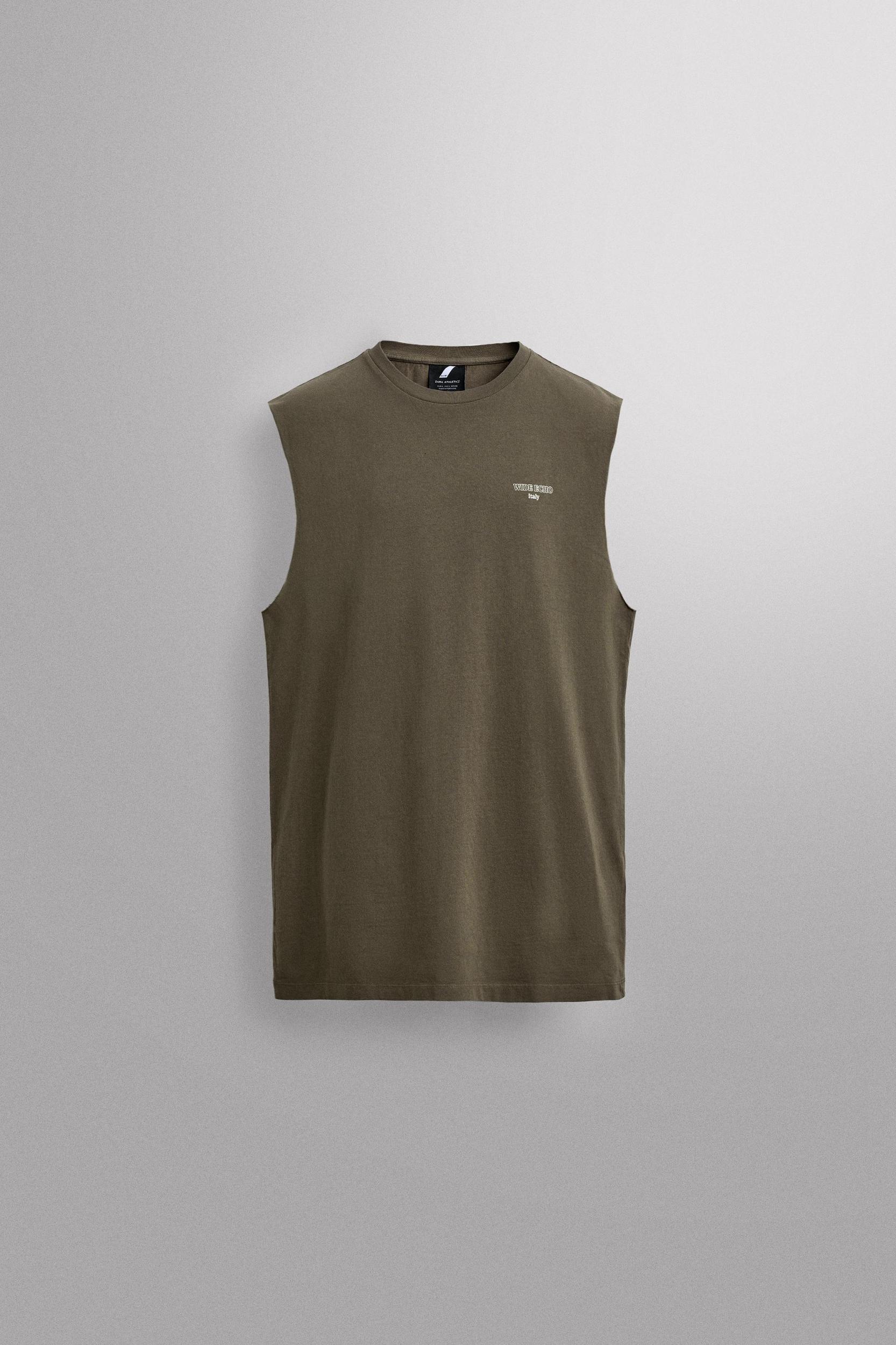 CONTRAST PRINT TANK TOP Product Image