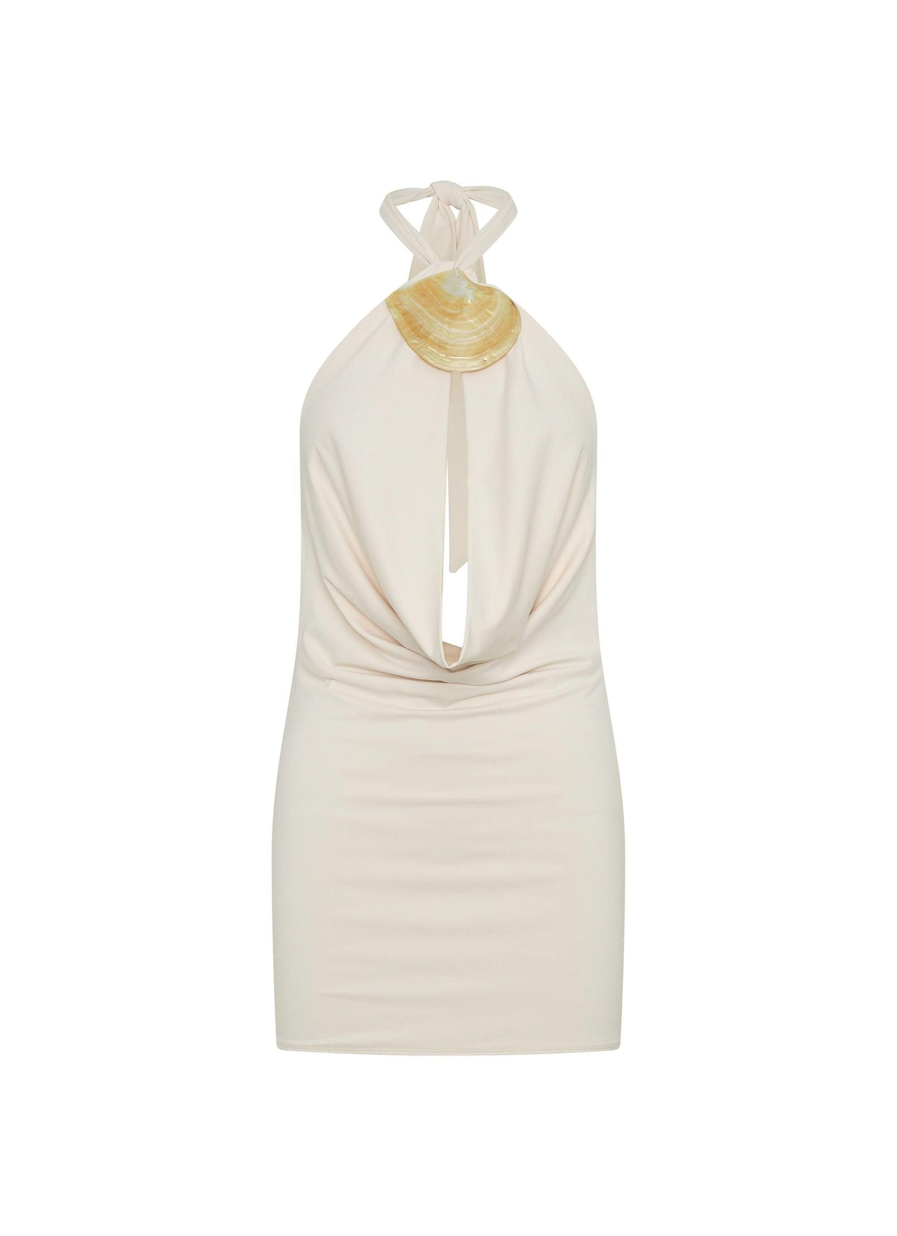 Liora Mini Dress - Ivory Product Image