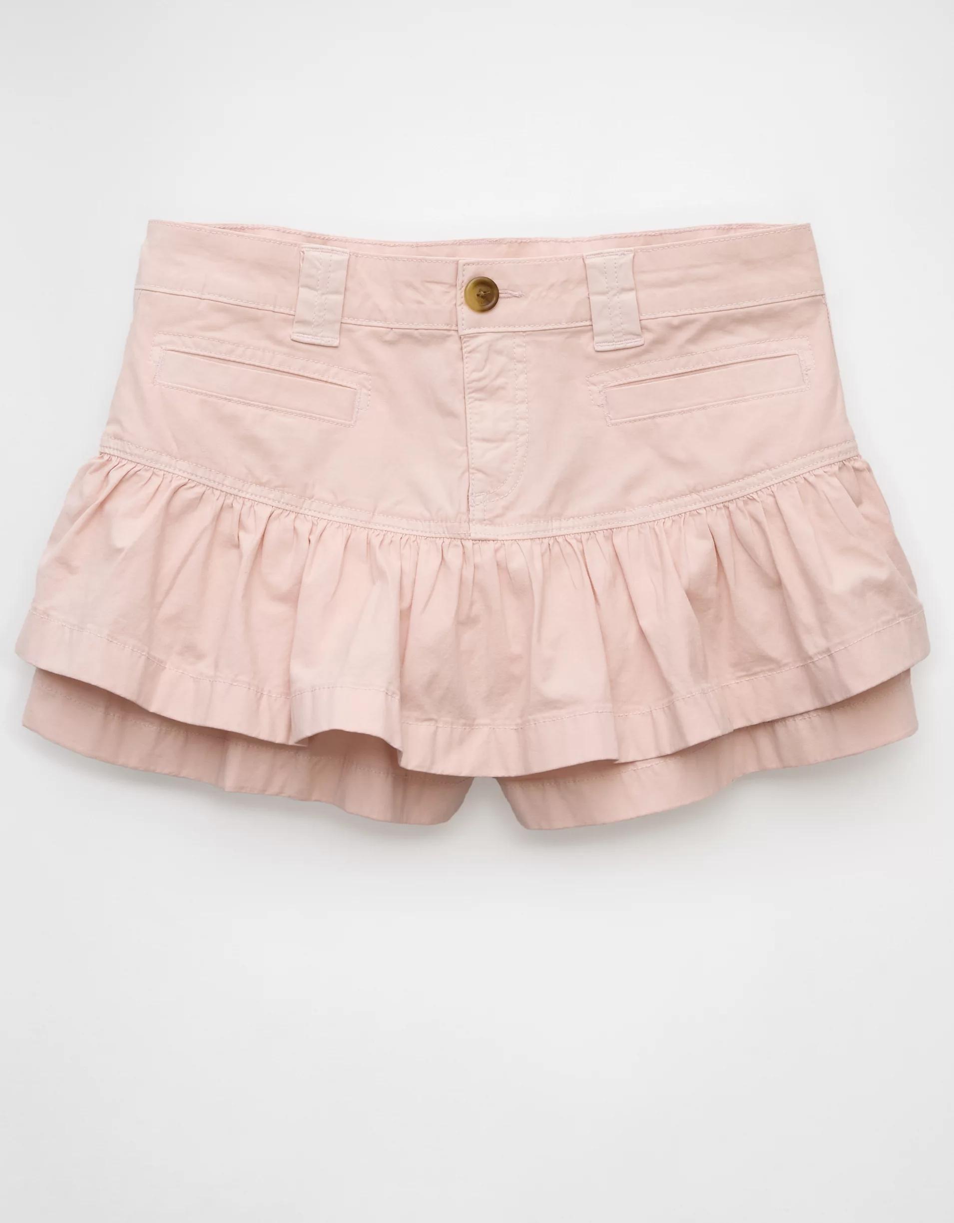 AE Snappy Stretch Mini Ruffle Skort Product Image