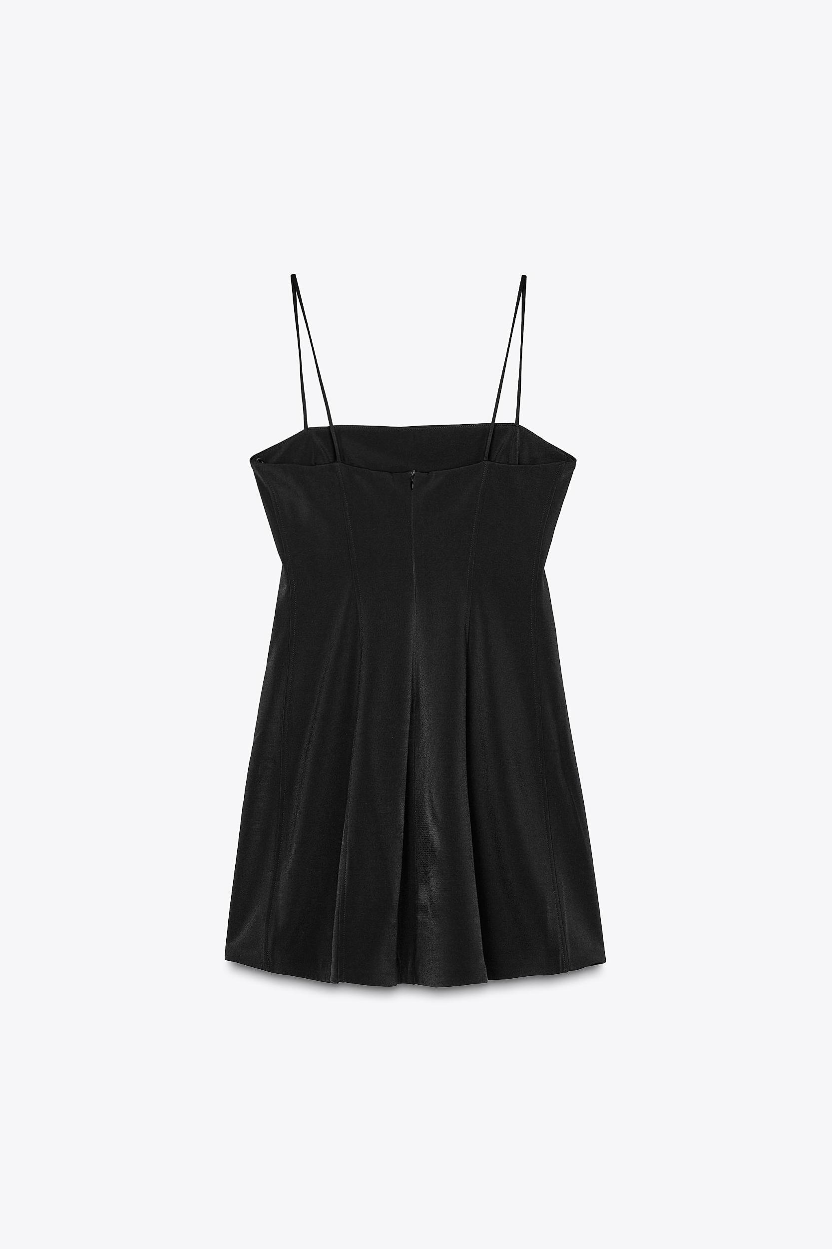 SHORT CREPE DRESS Product Image