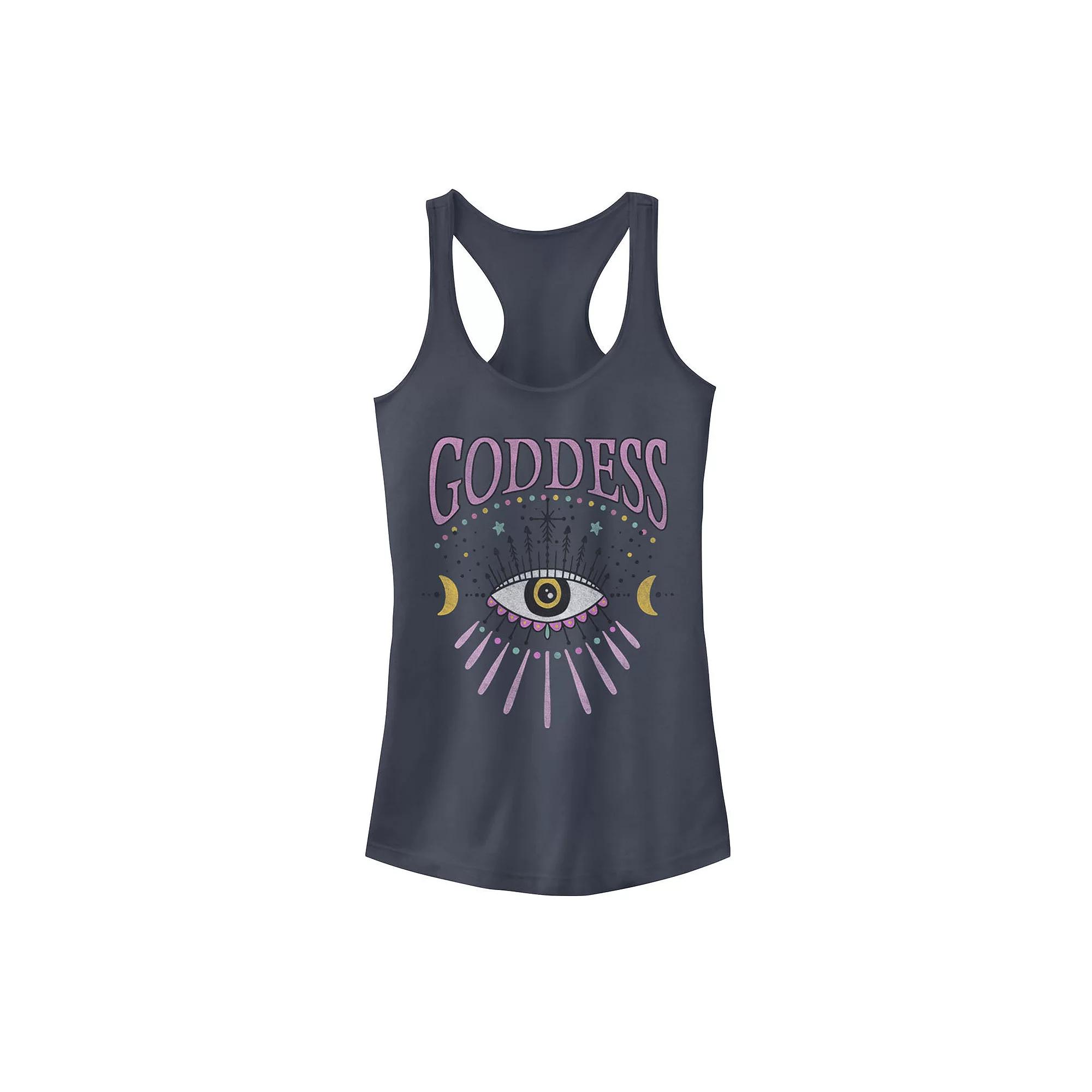 Juniors' Third Eye Goddess Racerback Tank Top, Girl's,  Product Image