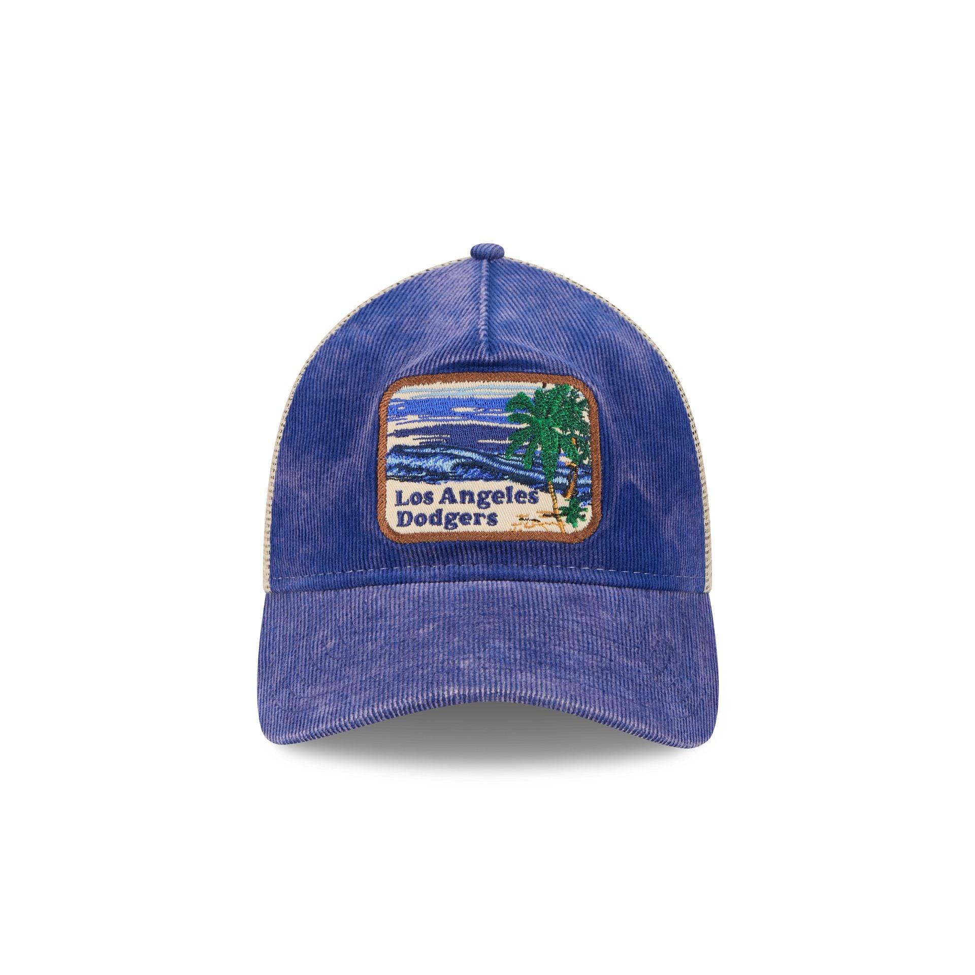 Los Angeles Dodgers Vintage Landscape 9TWENTY A-Frame Trucker Hat Male Product Image