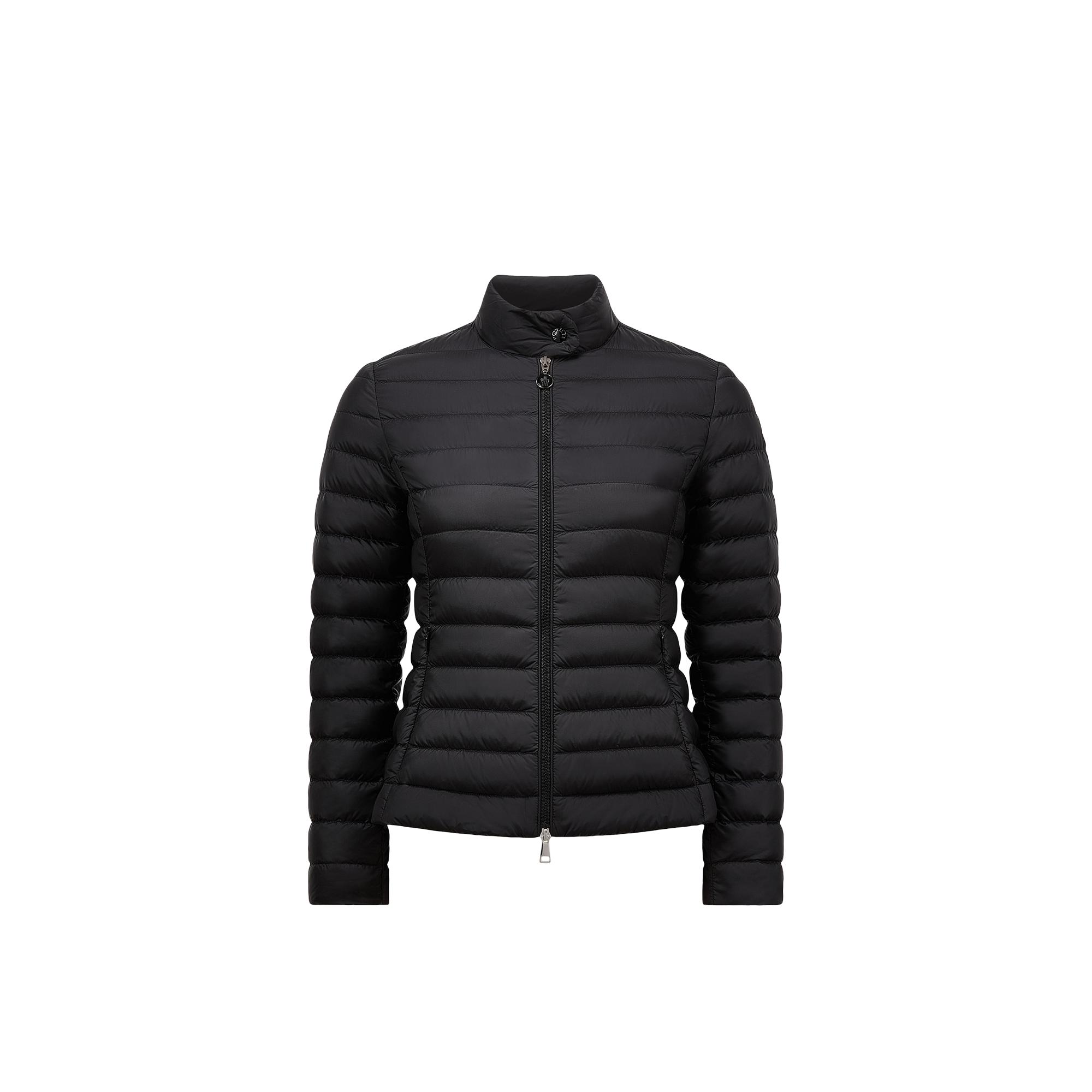 MONCLER Polyamide Igelle Jacket High Collar Quilted In Black Product Image