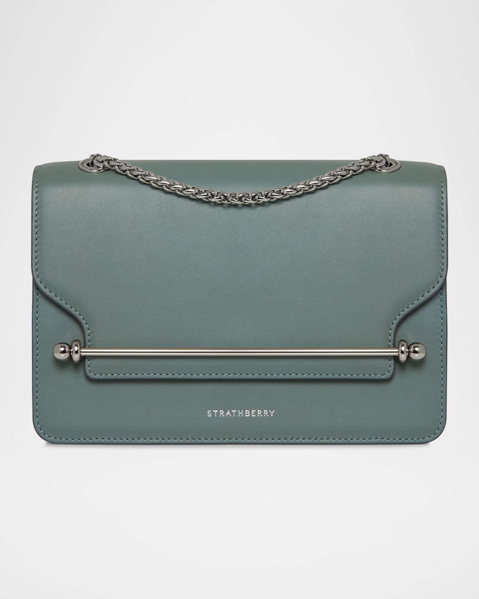 East-West Mini Snake-Embossed Leather Crossbody Bag Product Image