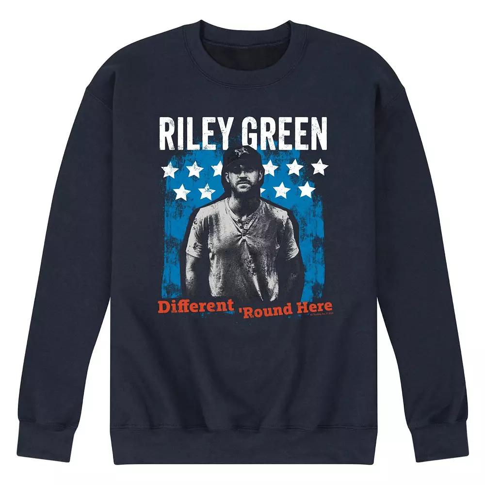 Men's Riley Green Different 'Round Here Fleece Sweatshirt,  Product Image