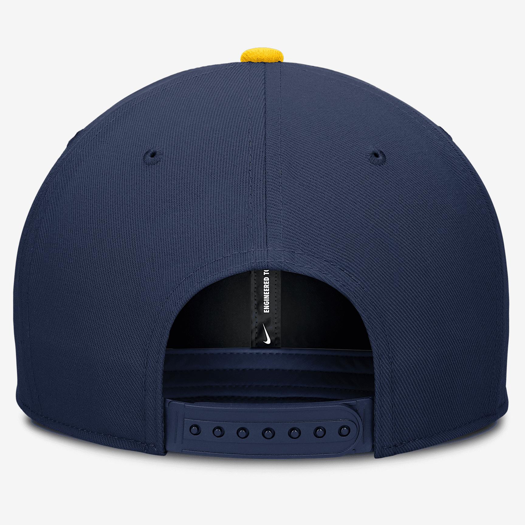 Men's Nike Navy/Blue Tampa Bay Rays Pro Performance Snapback Hat,  Product Image