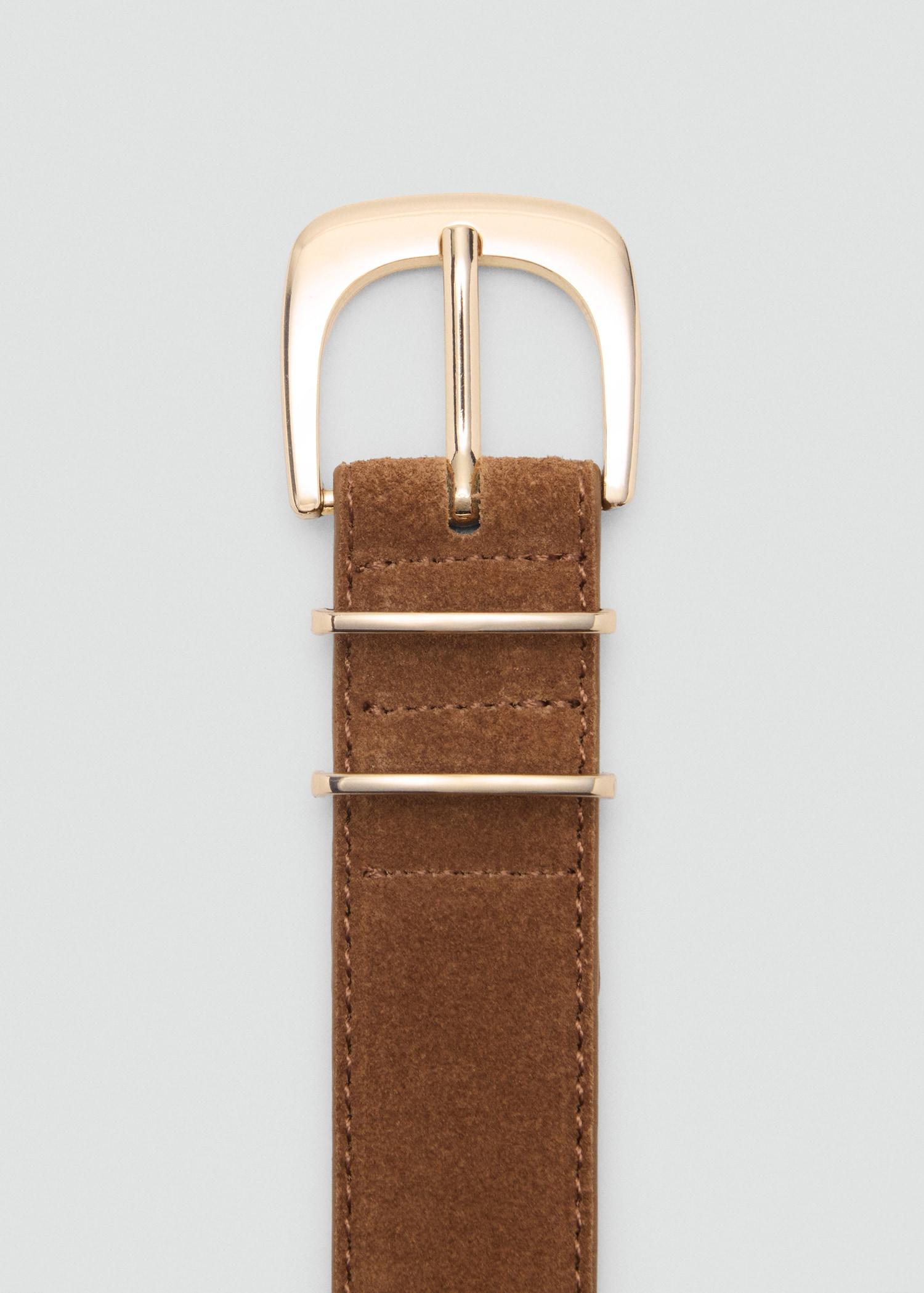 Suede belt - Women | MANGO USA Product Image