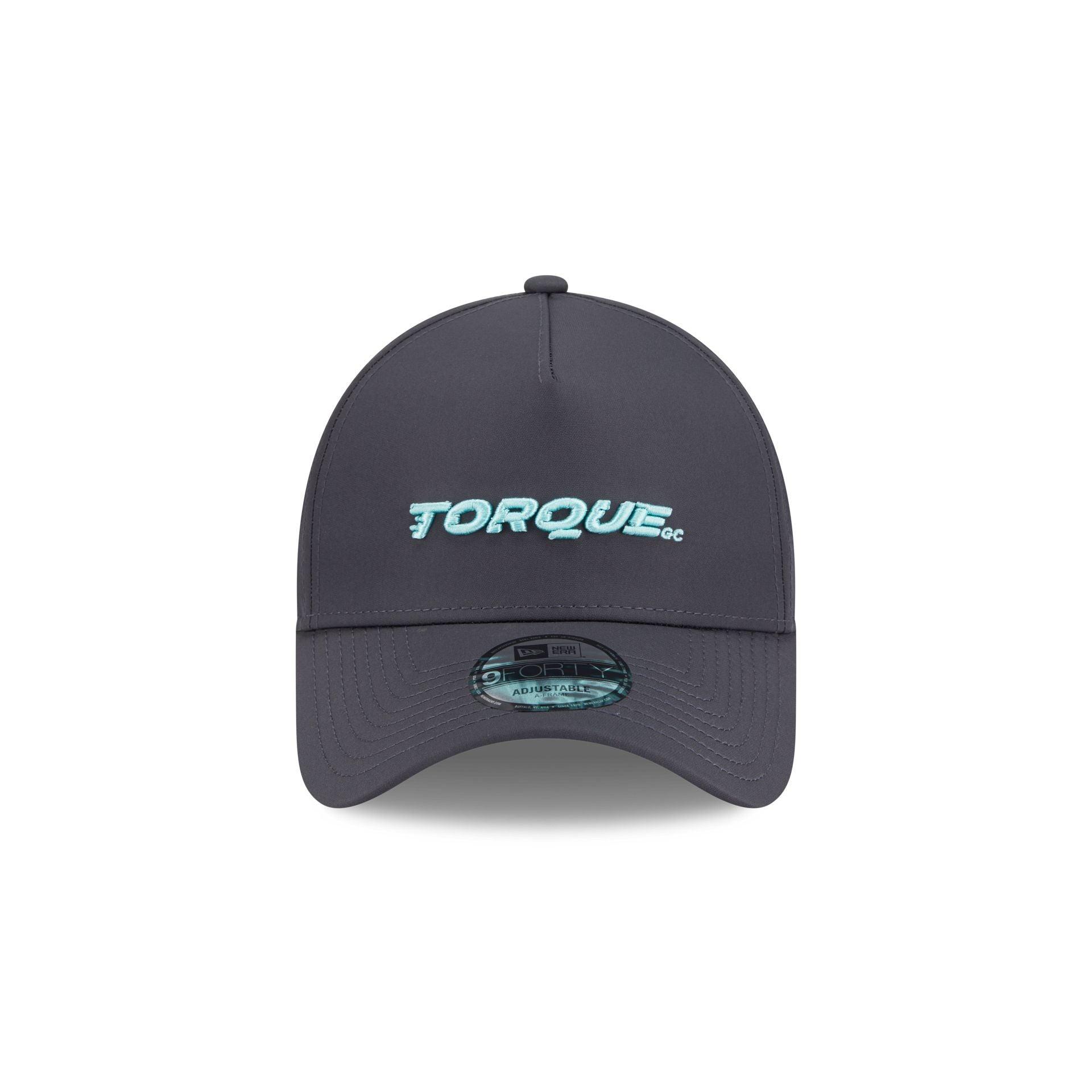 Hub City Spartanburgers Navy Satin 9FORTY A-Frame Snapback Hat Male Product Image