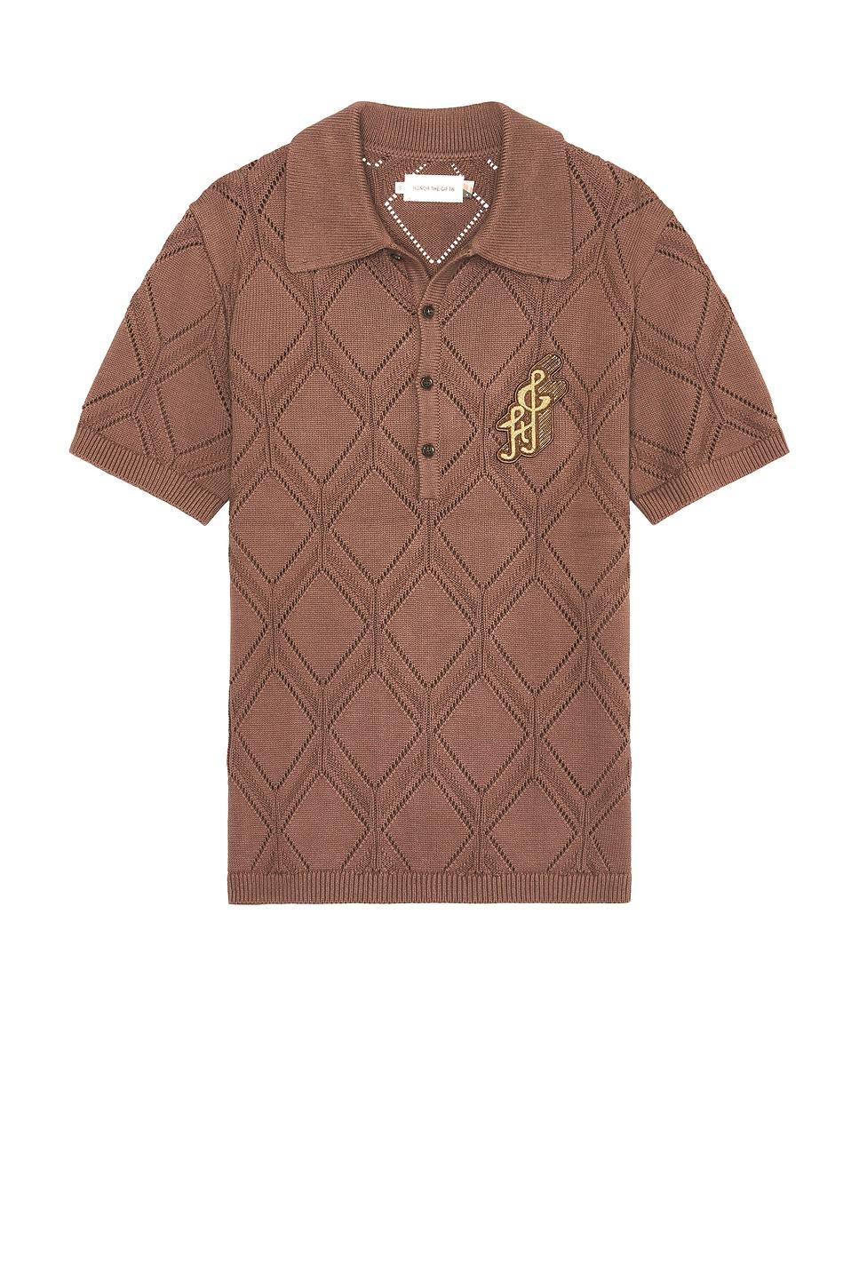 Diamond Knit Polo Product Image