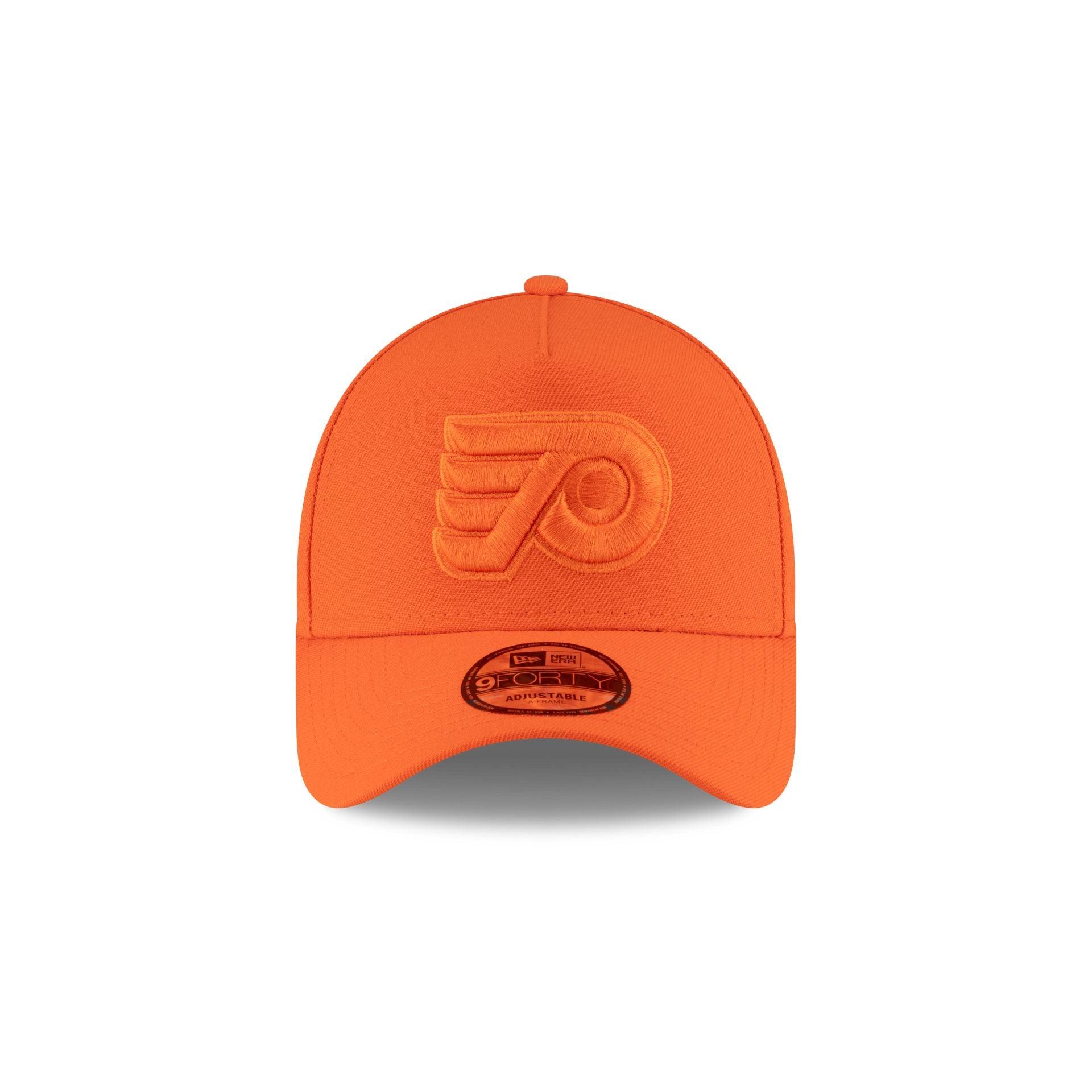 Philadelphia Flyers Orange 9FORTY A-Frame Snapback Hat Male Product Image