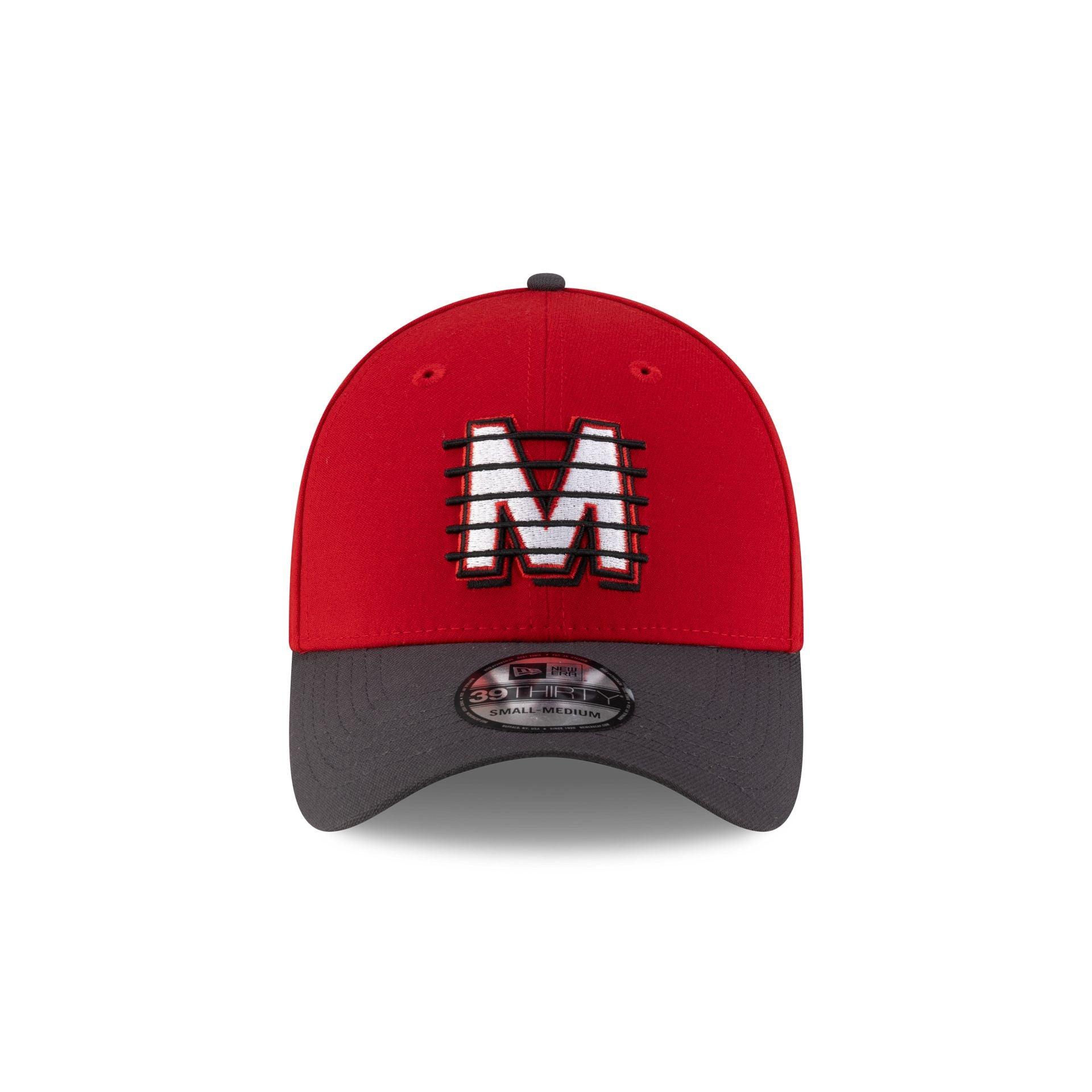 Diablos Rojos del México LMB 100th Anniversary Alt 39THIRTY Stretch Fit Hat Male Product Image