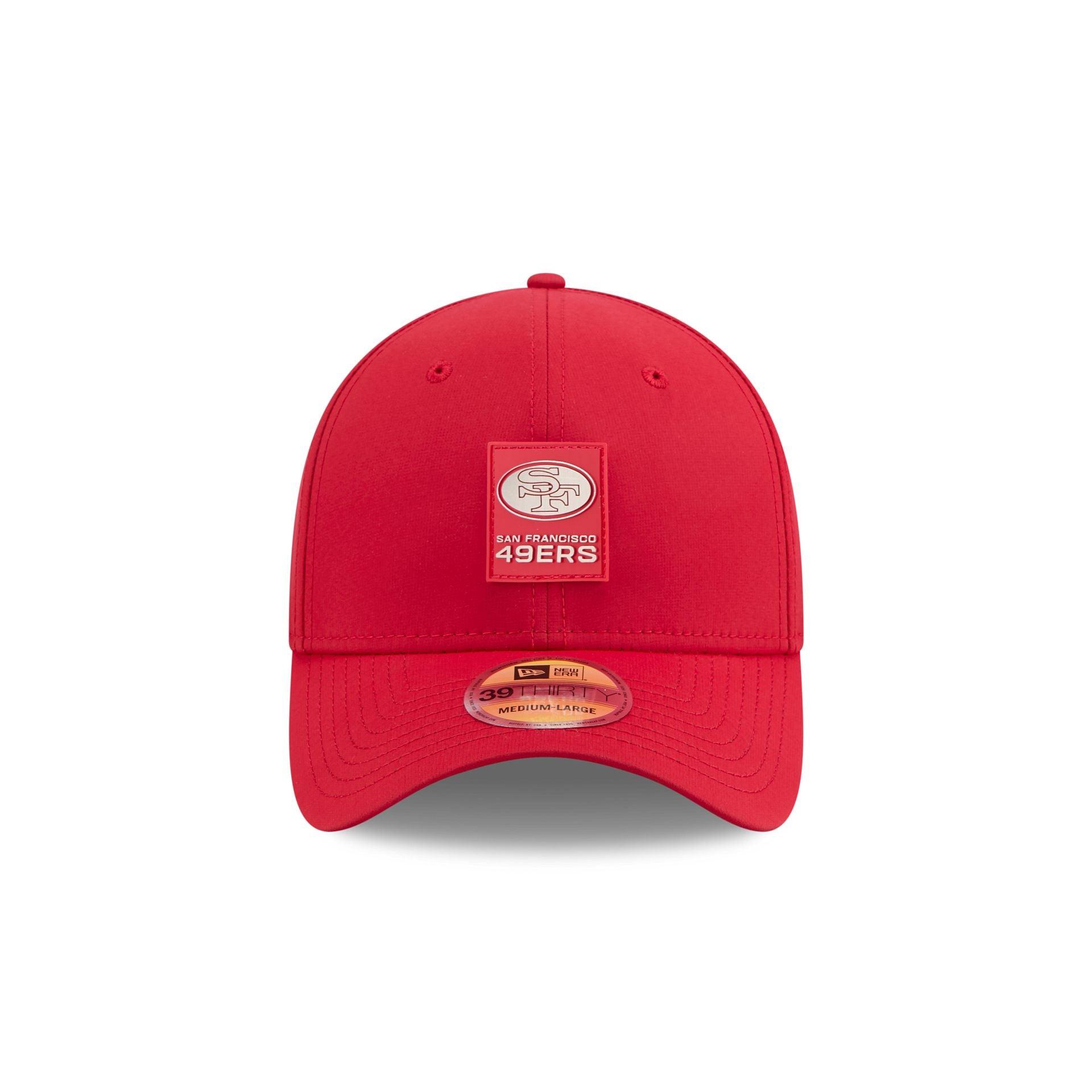 San Francisco 49ers 2025 Sideline Hot Weather Historic 39THIRTY Stretch Fit Hat Male Product Image