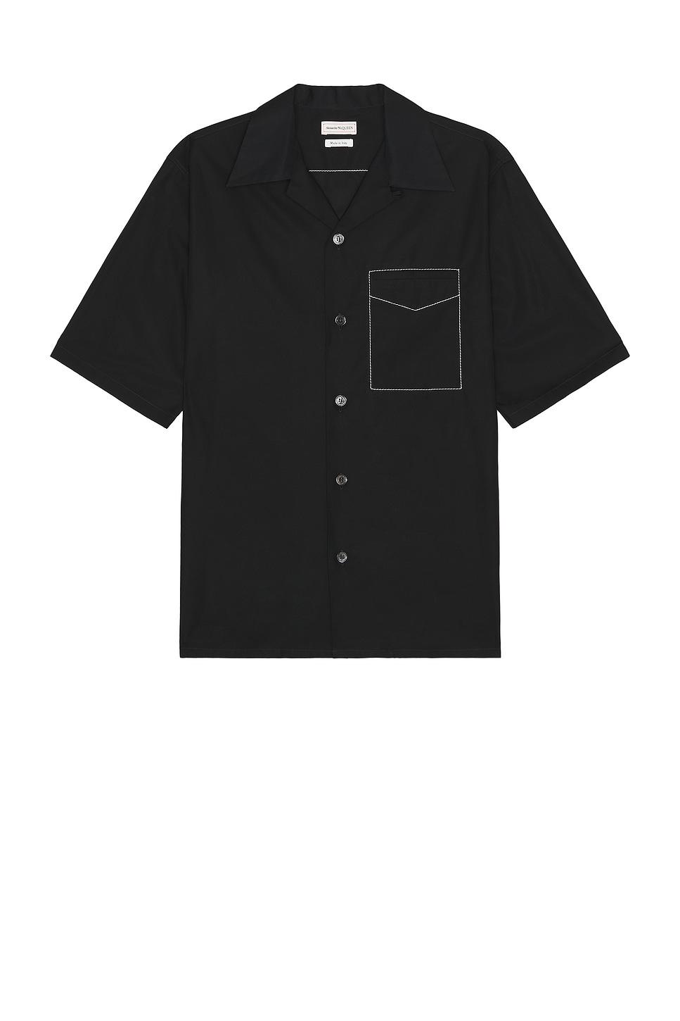 Stitching Short Sleeve Shirt Product Image