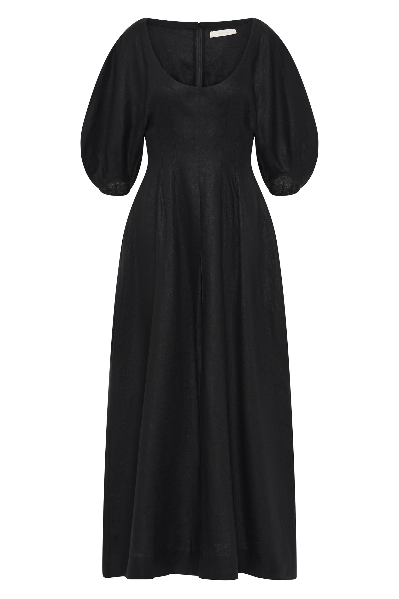 Raynara Maxi Dress Black - Final Sale Product Image