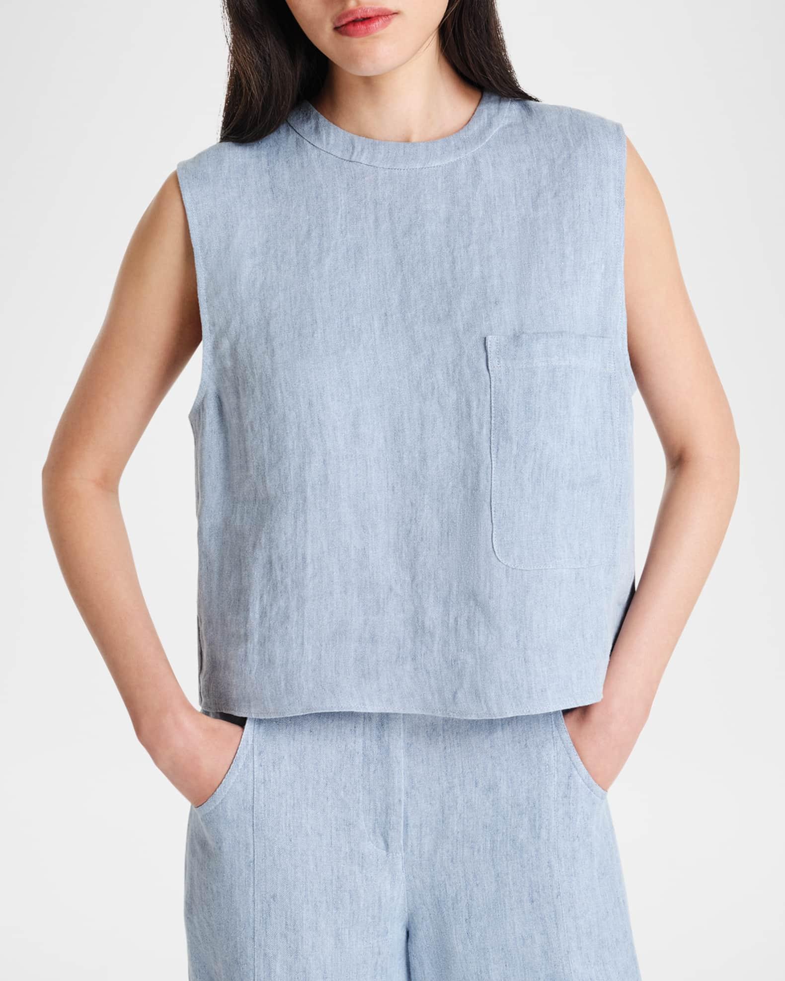 Cropped Hemp Muscle Tank Product Image