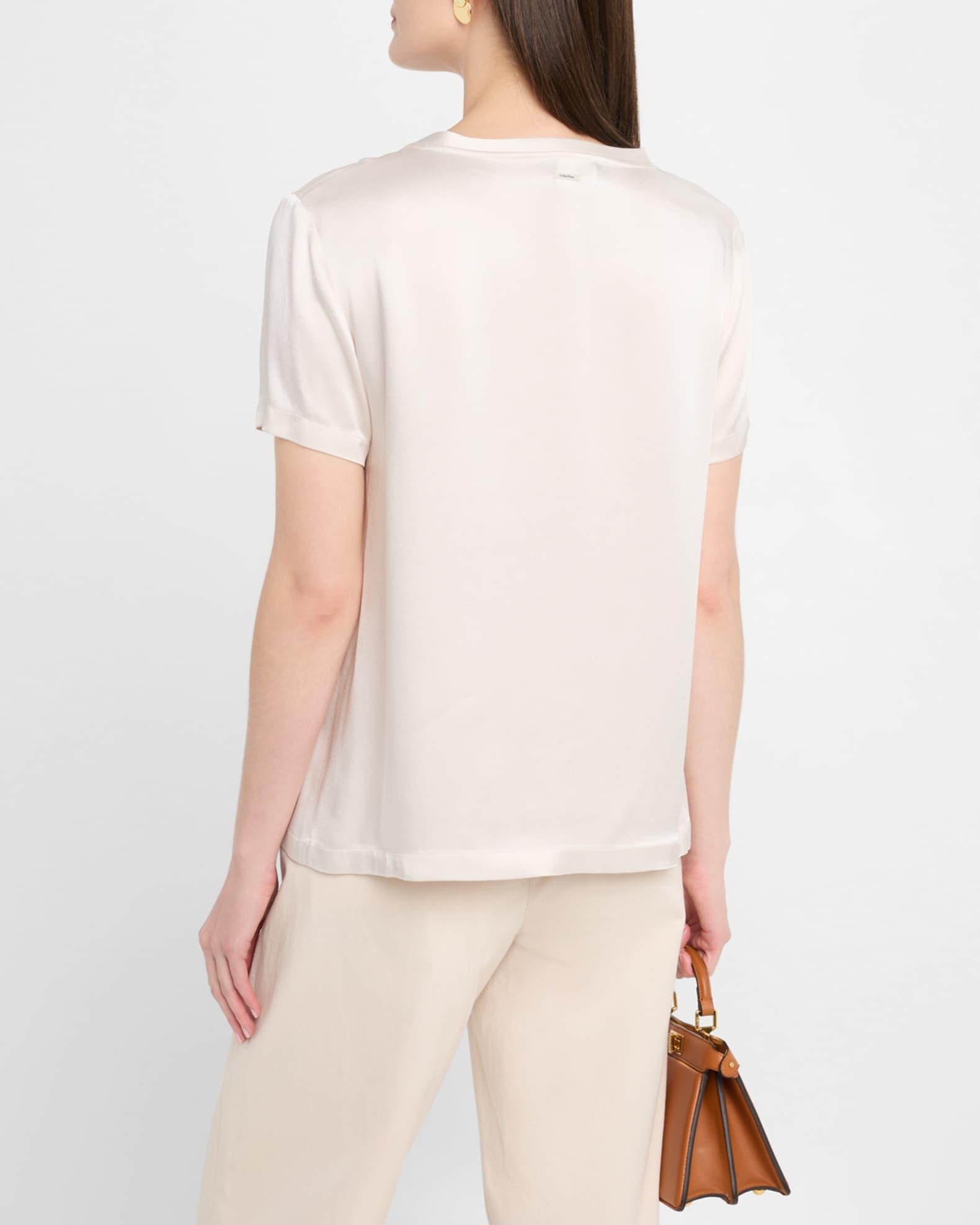 Rebecca Satin Short-Sleeve T-Shirt Product Image