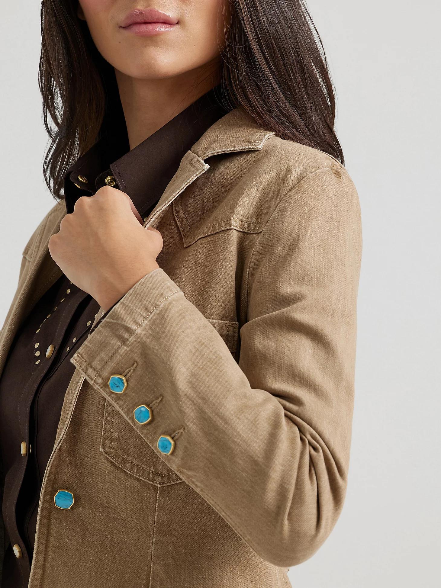 Wrangler® x Yellow Rose by Kendra Scott Fitted Blazer | Women's JACKETS & OUTERWEAR | Wrangler® Product Image