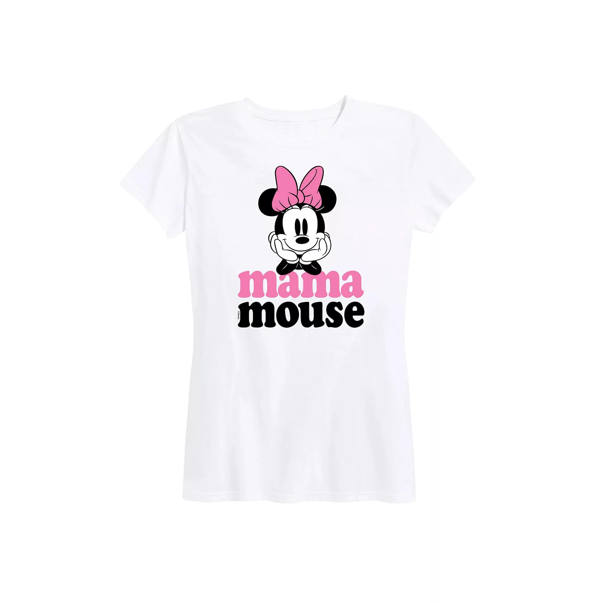Disney's Minnie Mouse Women's Mama Graphic Tee,  Product Image